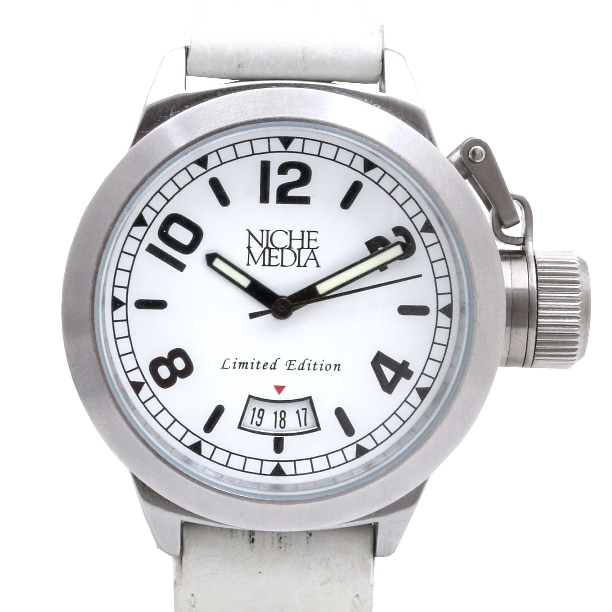 Niche Media Limited Edition Steel Watch