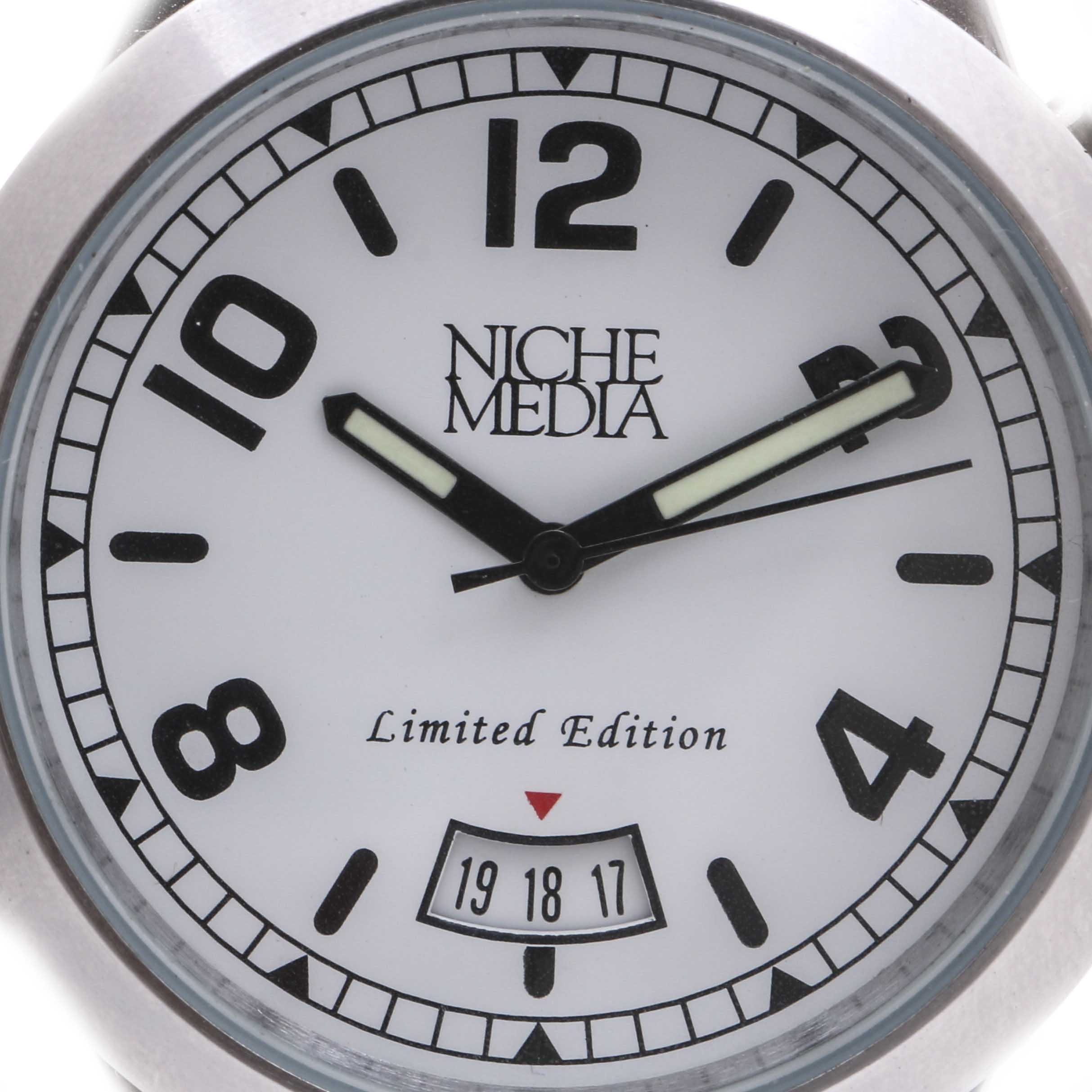 Niche Media Limited Edition Steel Watch