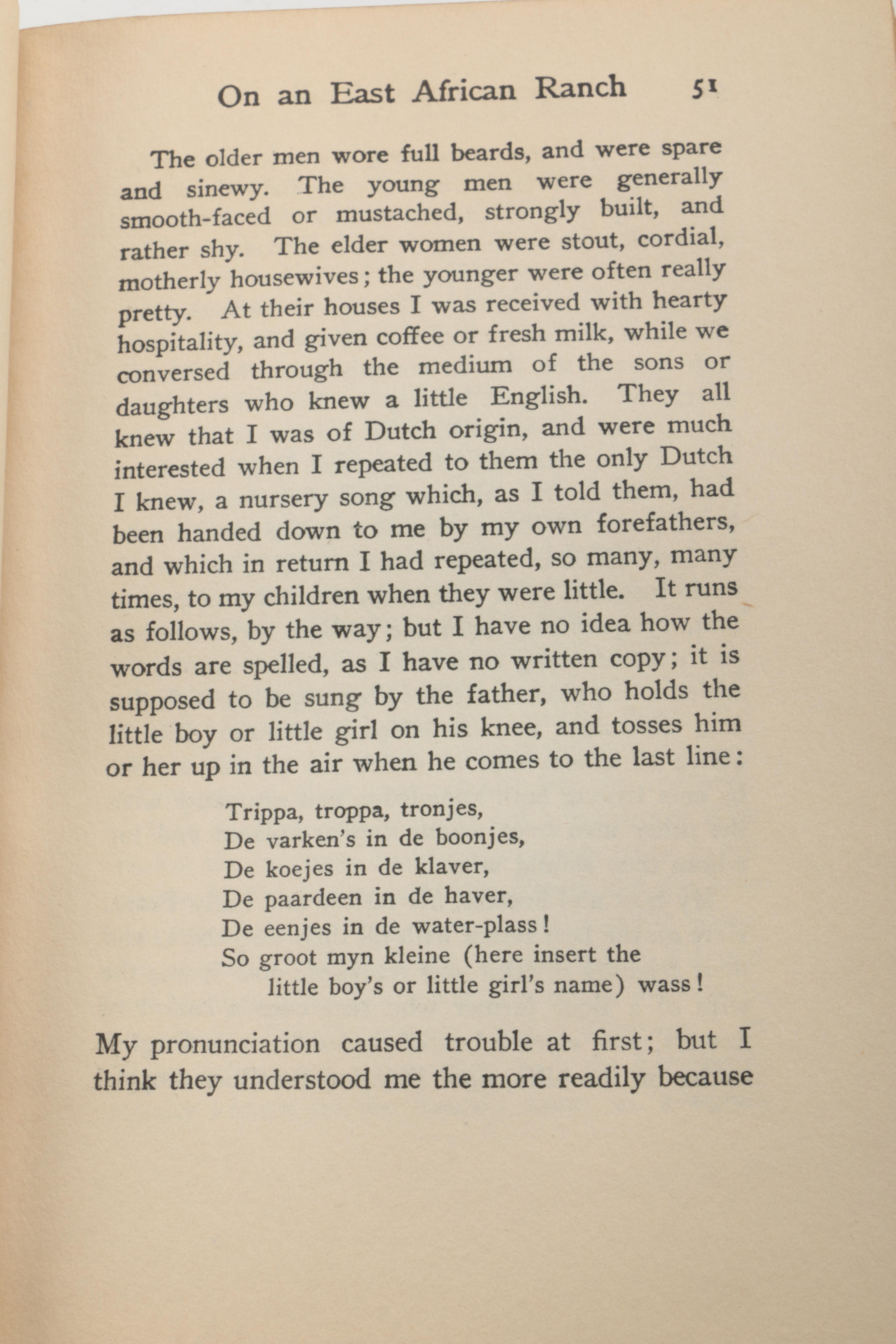 1922 "African Game Trails" Volume I by Theodore Roosevelt