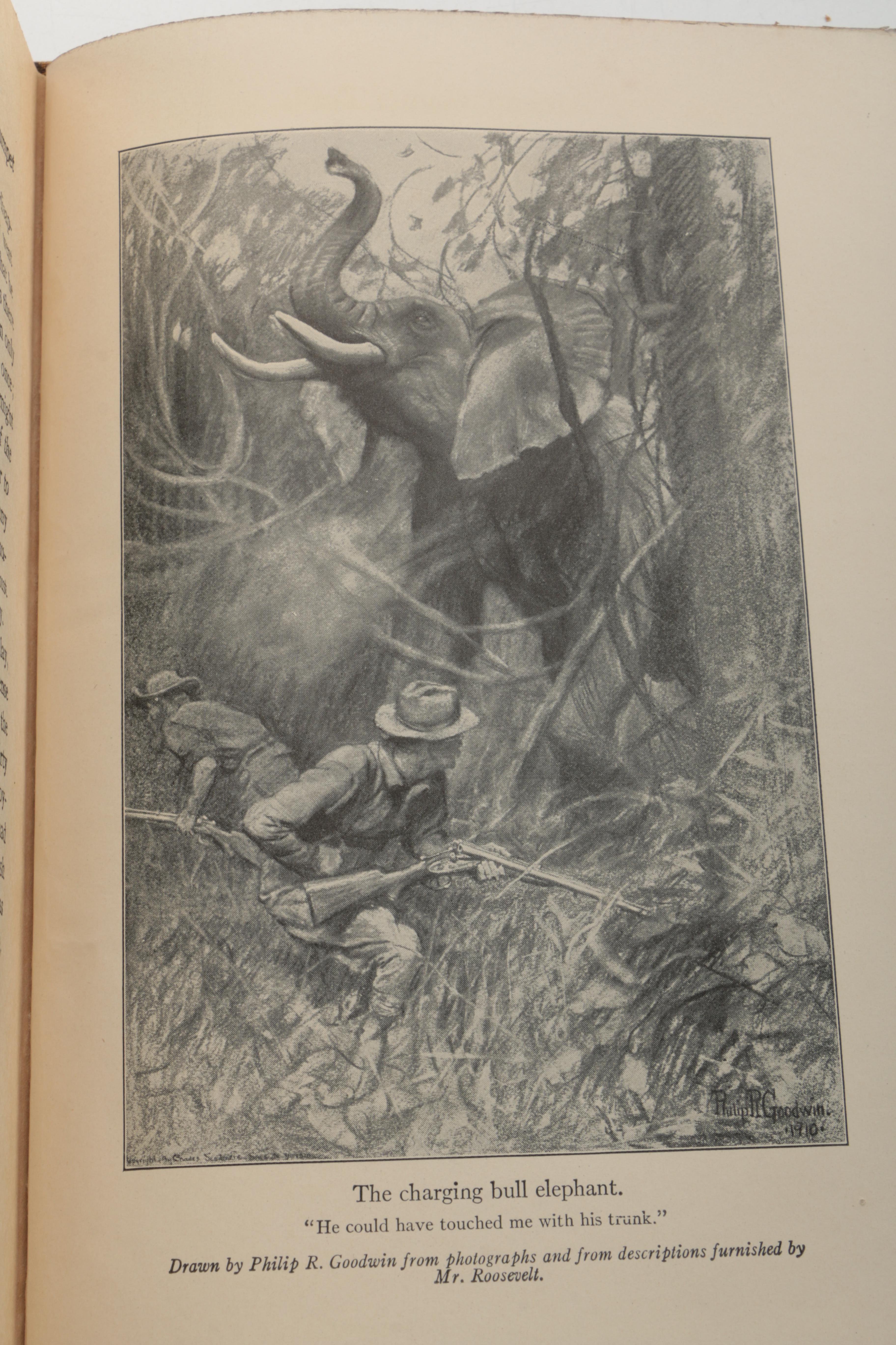 1922 "African Game Trails" Volume I by Theodore Roosevelt