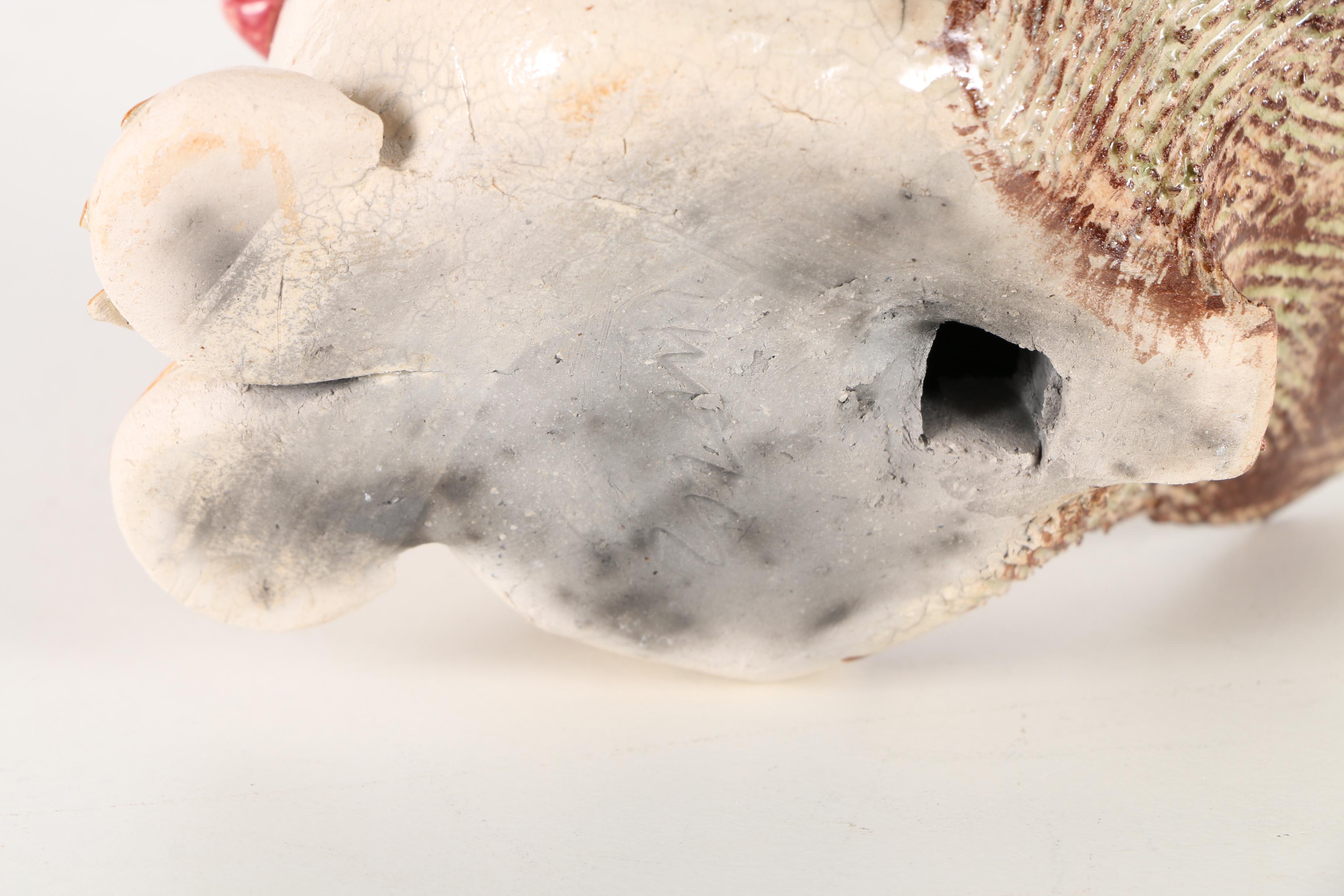 Chris Moses "Turkey and Peacock" Figurines