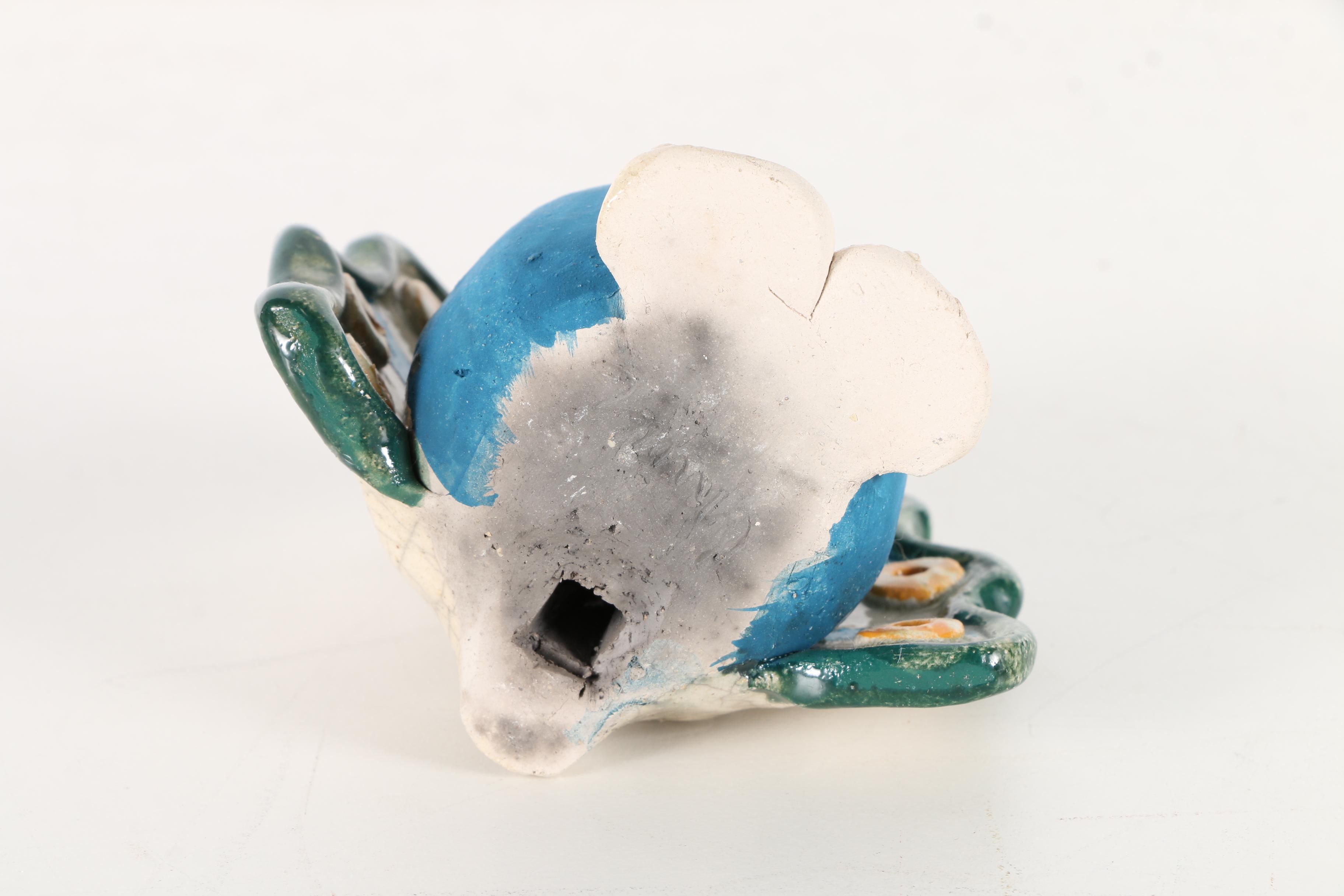 Chris Moses "Turkey and Peacock" Figurines