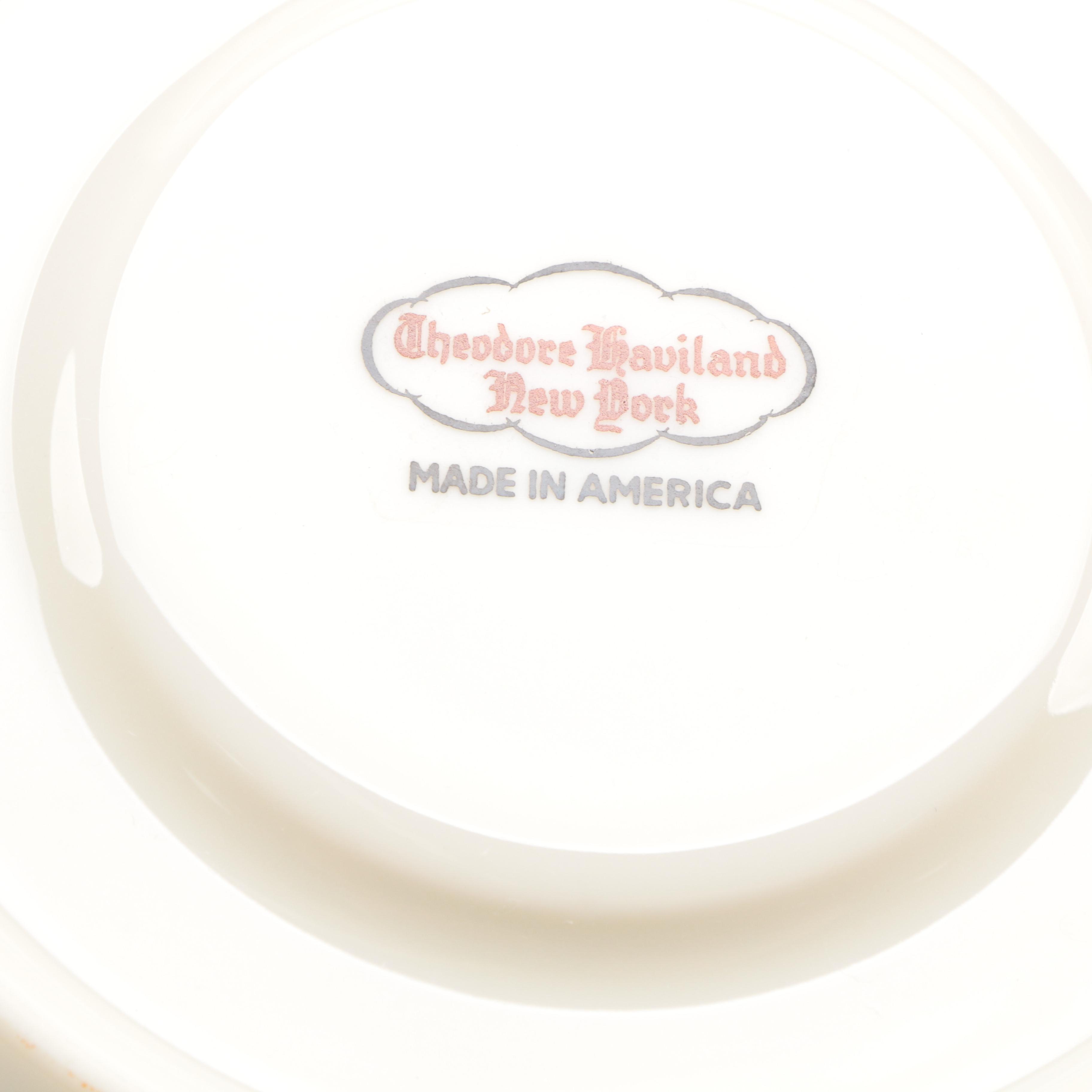 Haviland "Shelton" Porcelain Tea and Dinner China