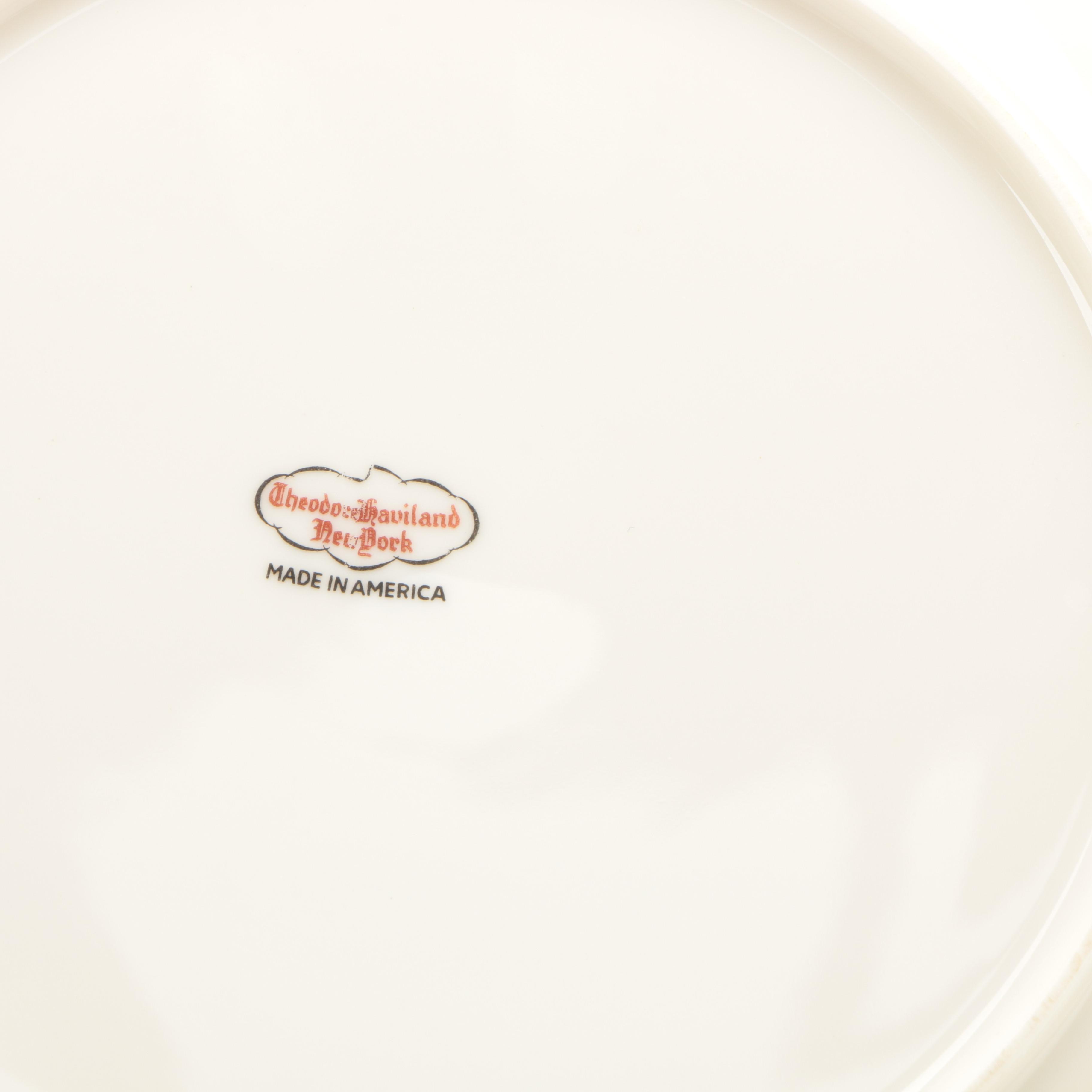 Haviland "Shelton" Porcelain Tea and Dinner China