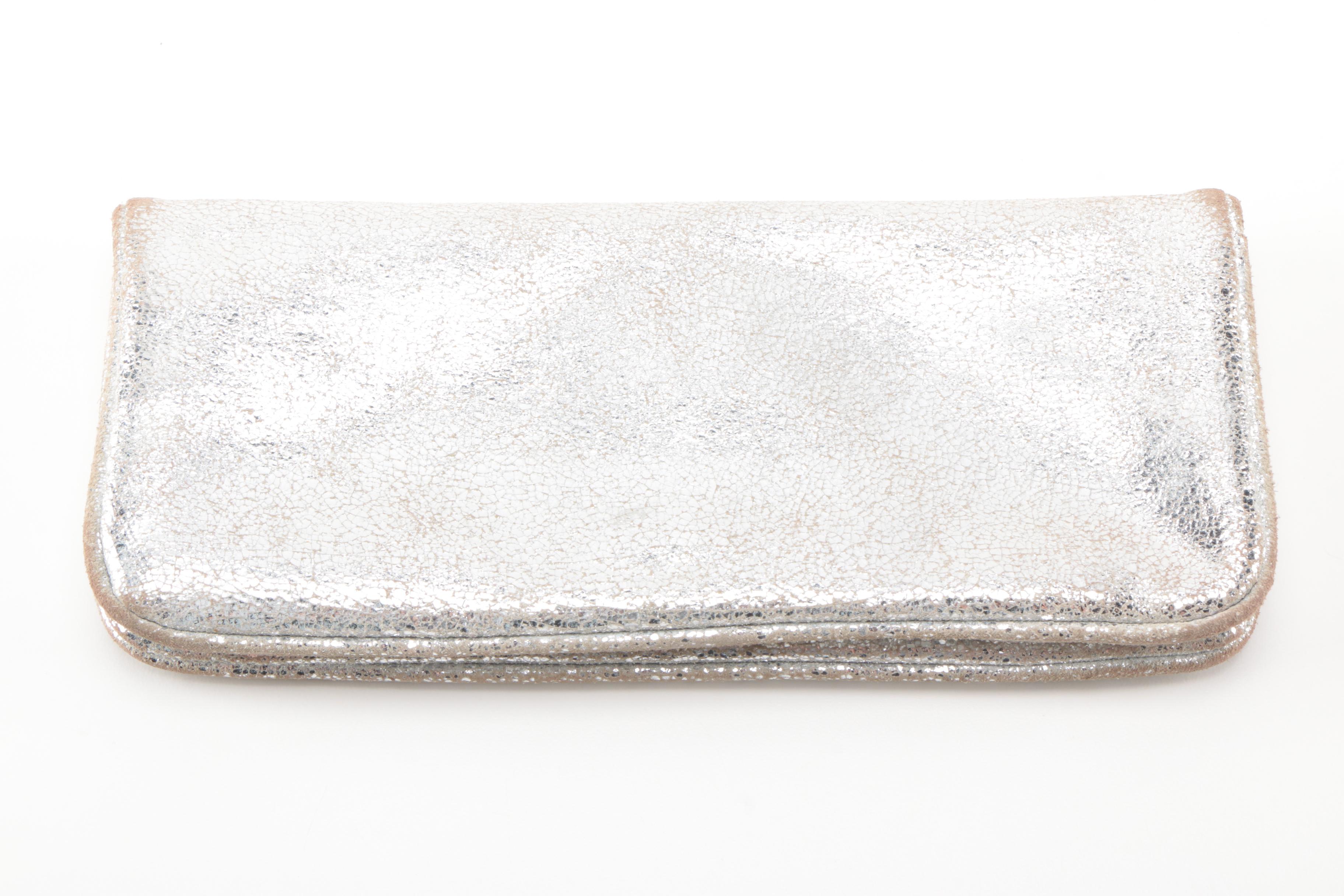 Tory Burch Metallic Clutch