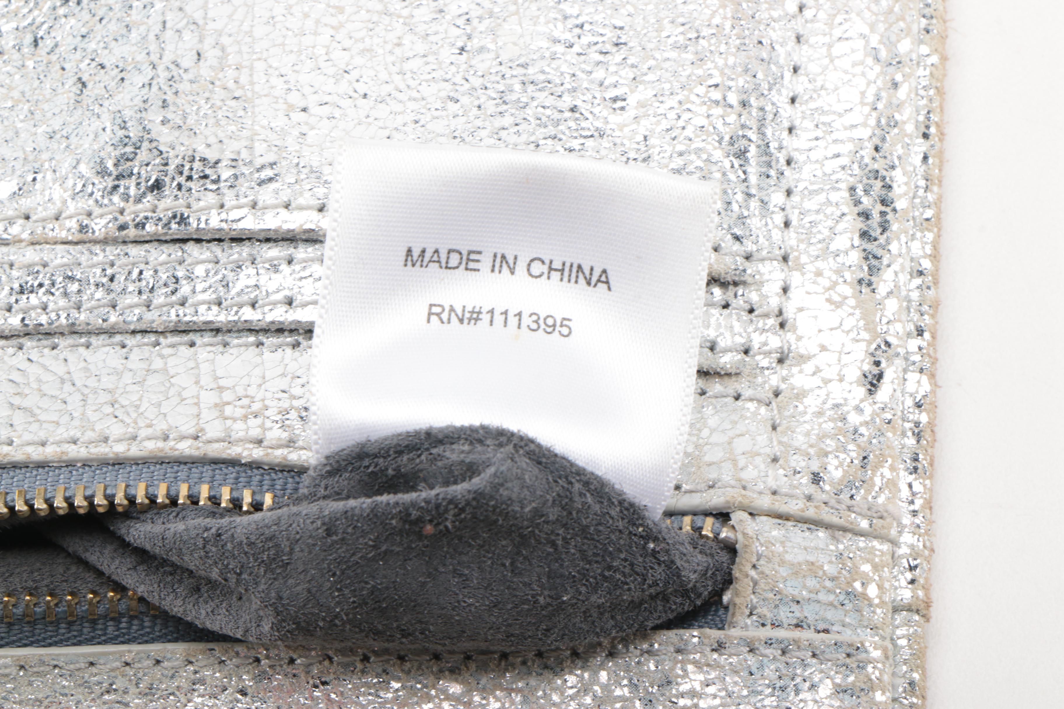 Tory Burch Metallic Clutch