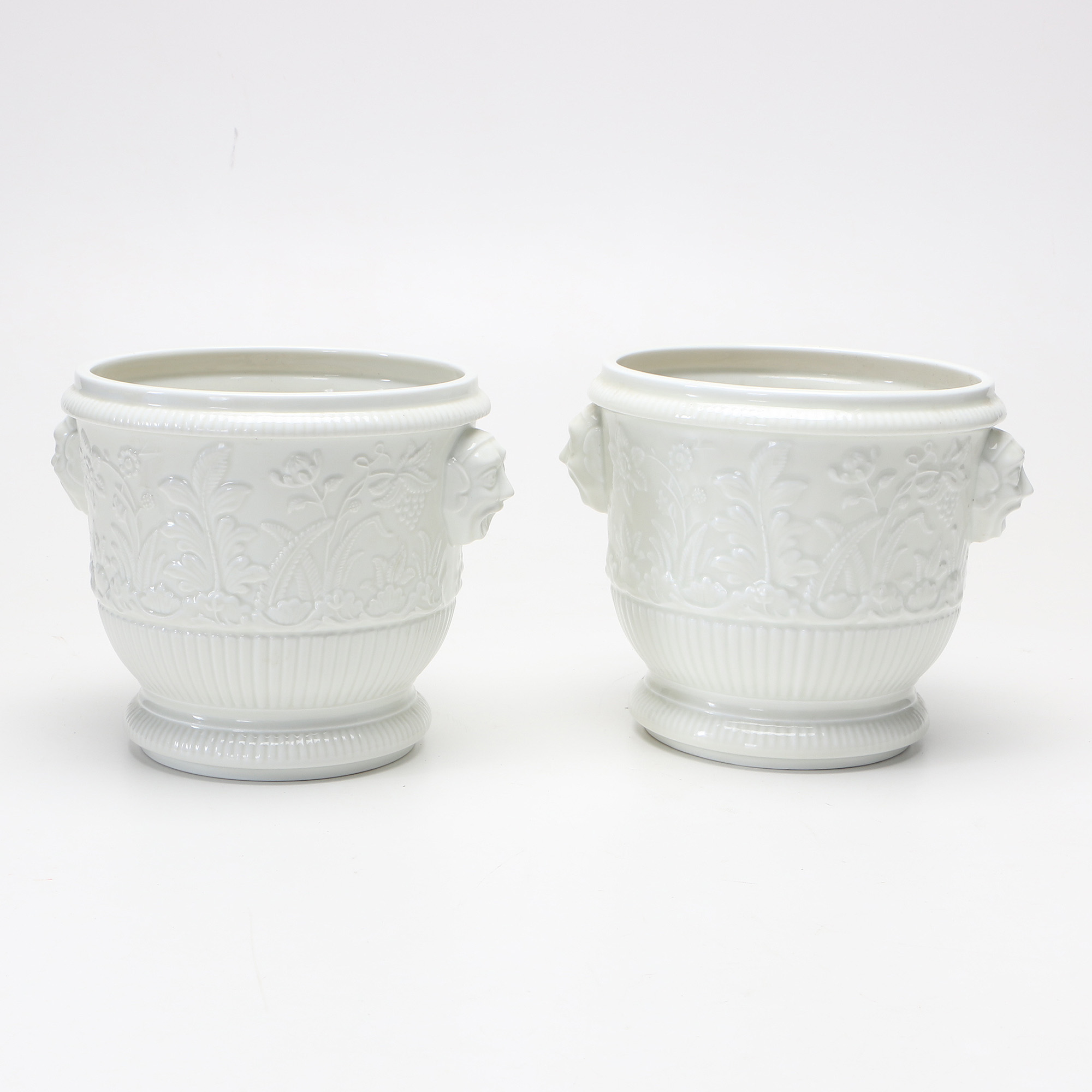 Haviland Limoges Reproduction 18th Century Wine Coolers