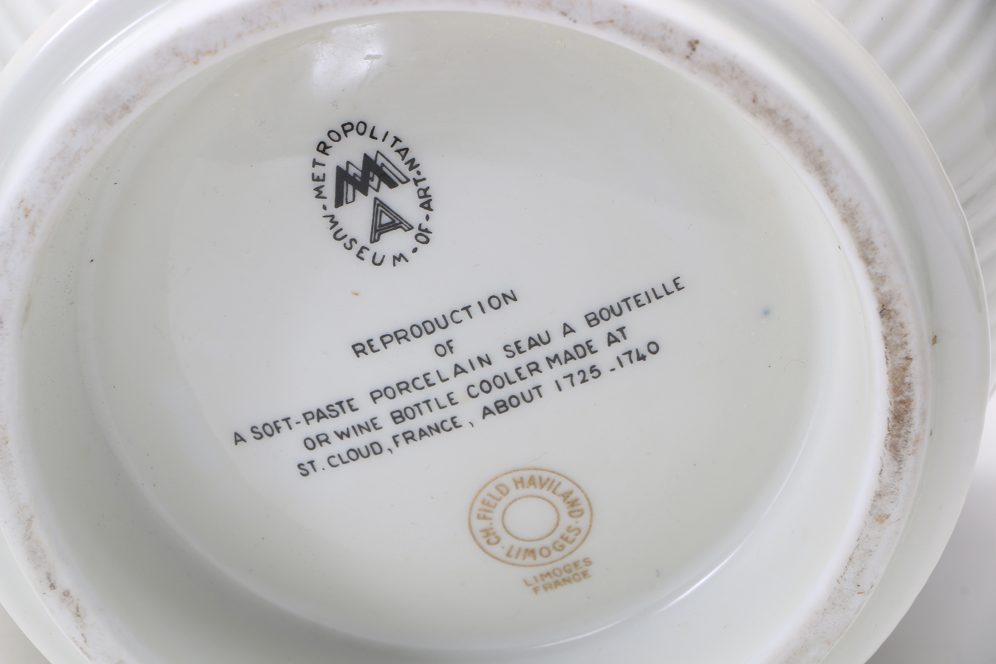 Haviland Limoges Reproduction 18th Century Wine Coolers