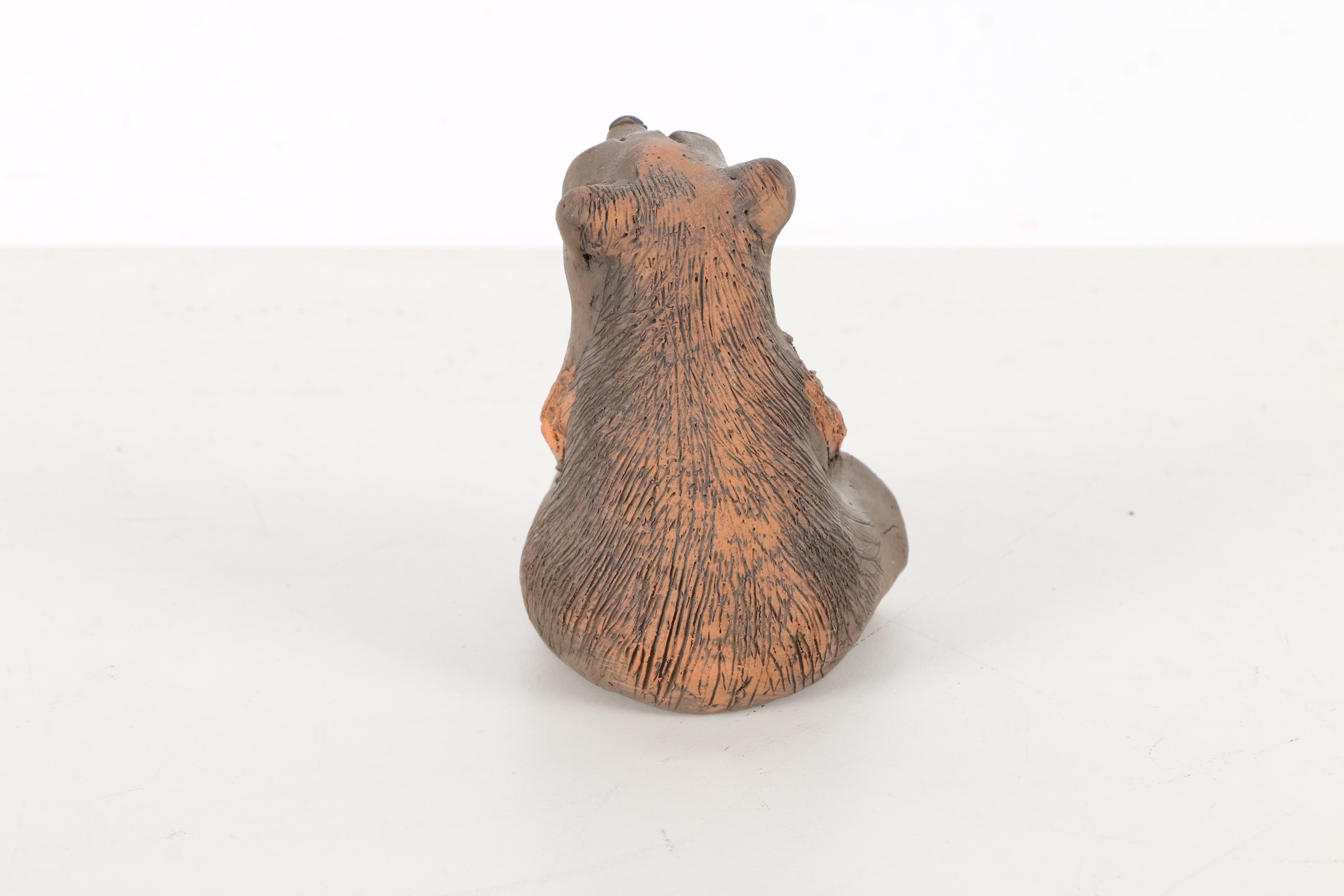 Assortment of Ceramic Sculptures Including Norsk Husflid Engros