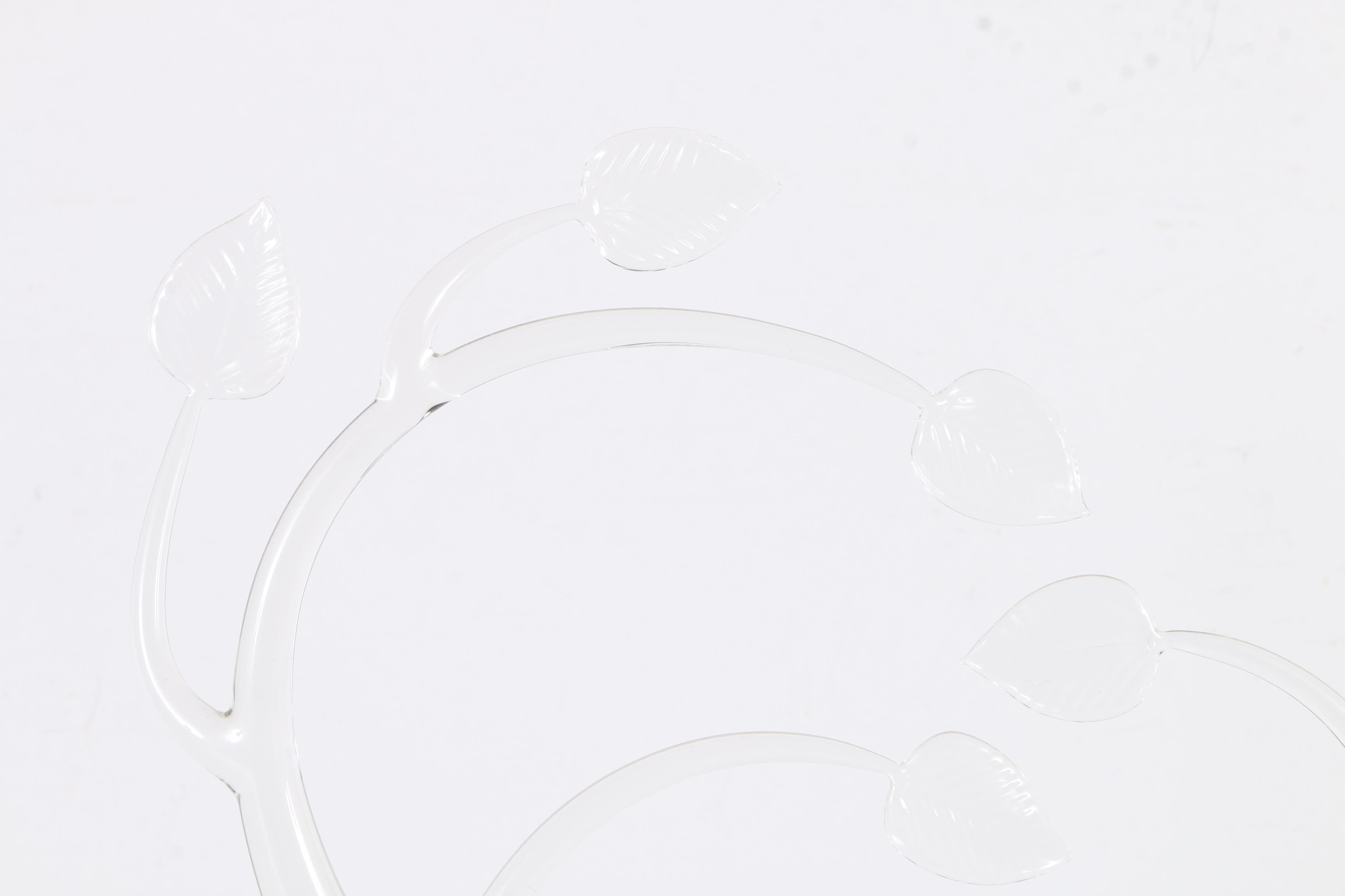 Frabel Studios Frankie Fox Jones Glass Sculpture of Birds Nesting