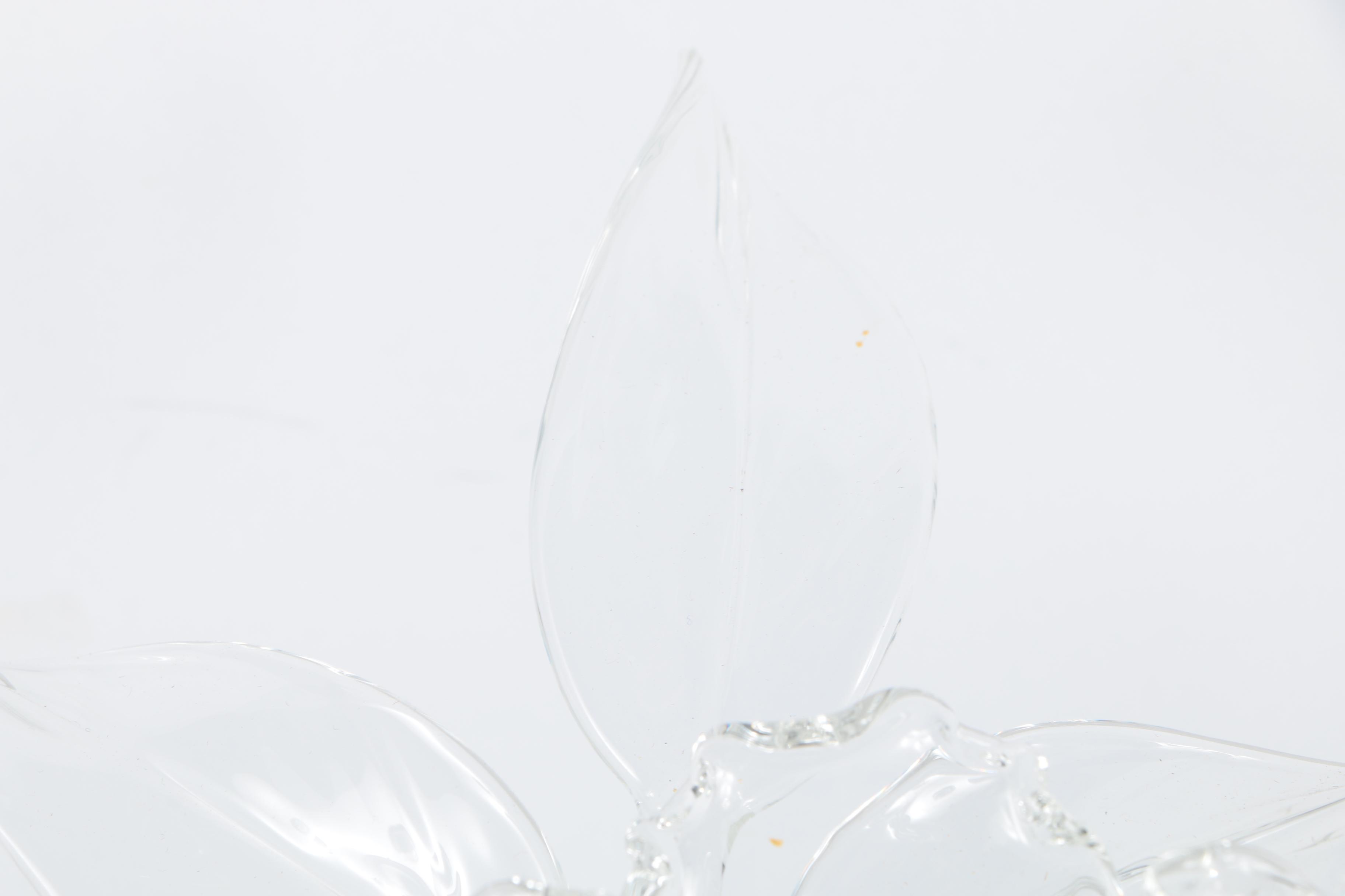 Frabel Studios Hoa Tran Glass Sculpture of Flower