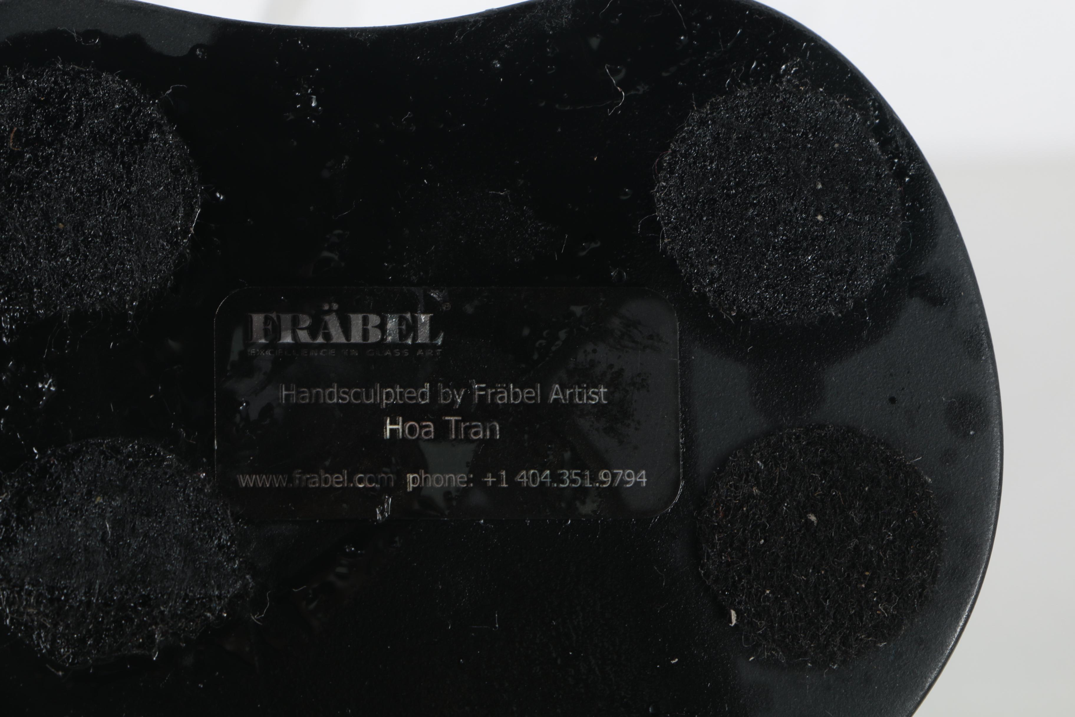 Frabel Studios Hoa Tran Glass Sculpture of Flower