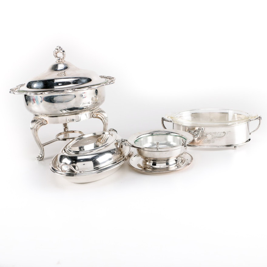 Silver Plate Tableware Featuring Gorham