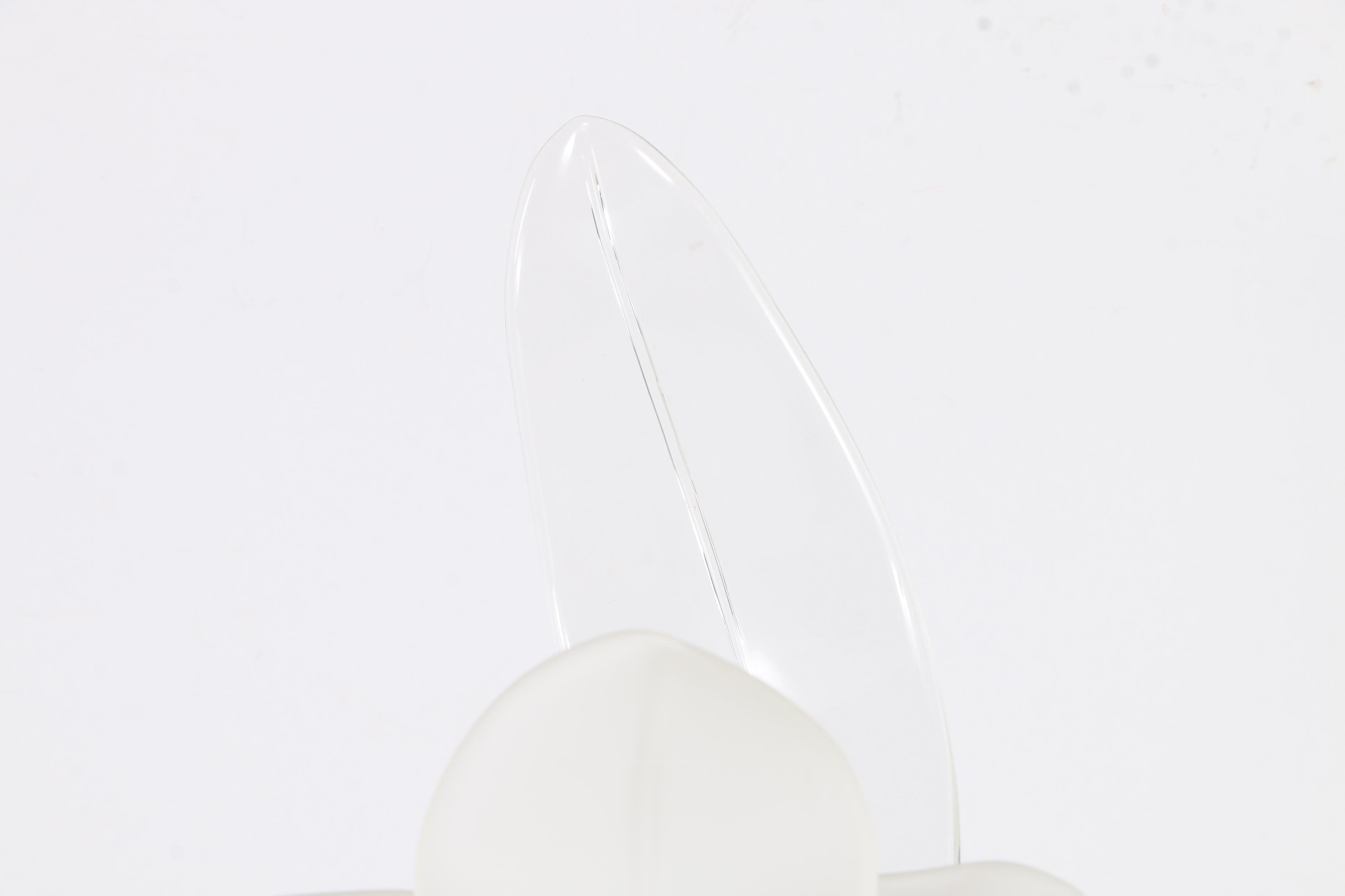 Frabel Studios Glass Sculpture of Flower