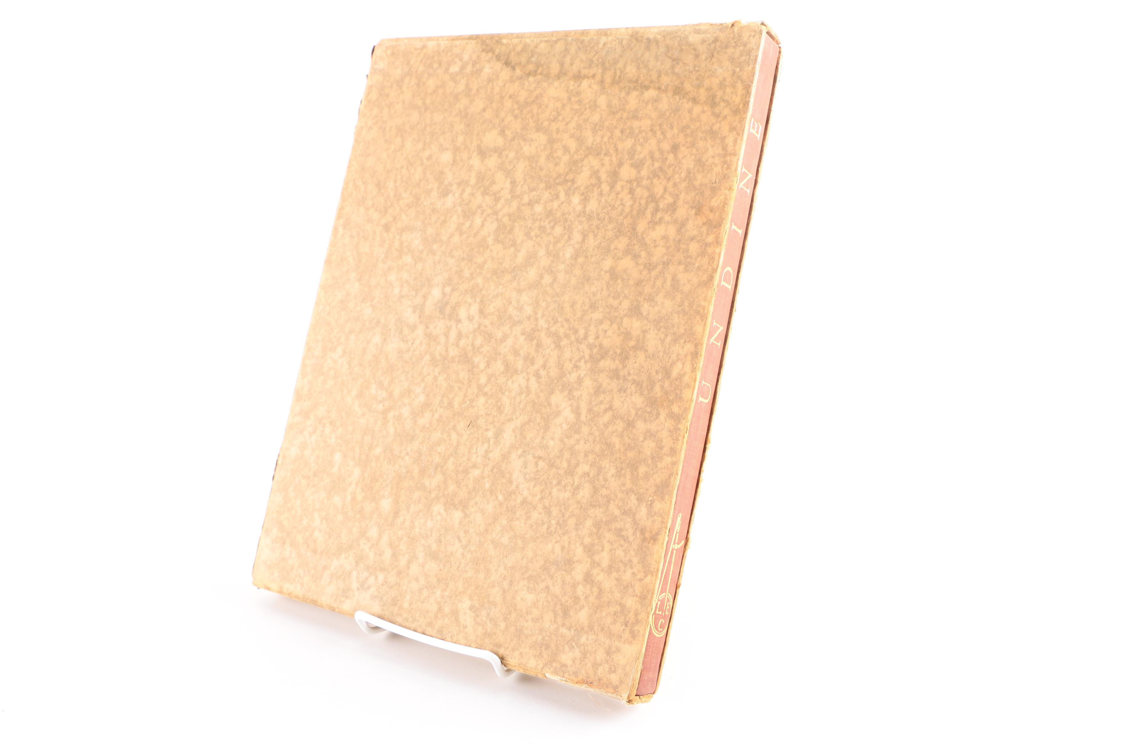 1930 Limited Edition "Undine: A Fairy-Tale Novella" Woodcut Illustrations