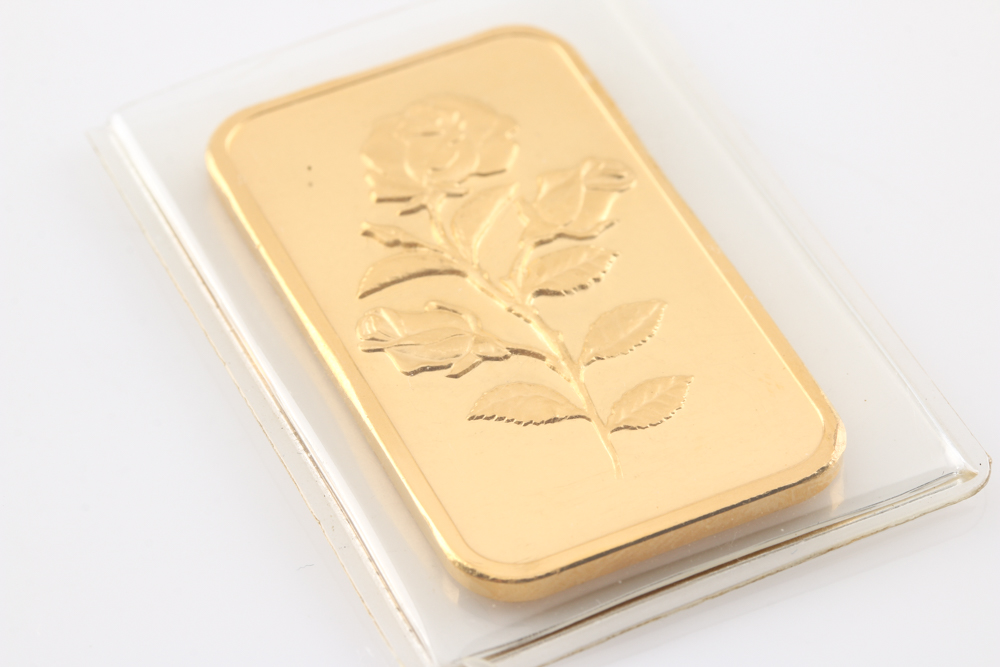 PAMP Suisse One Troy Ounce Gold Bar