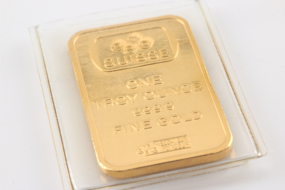 PAMP Suisse One Troy Ounce Gold Bar