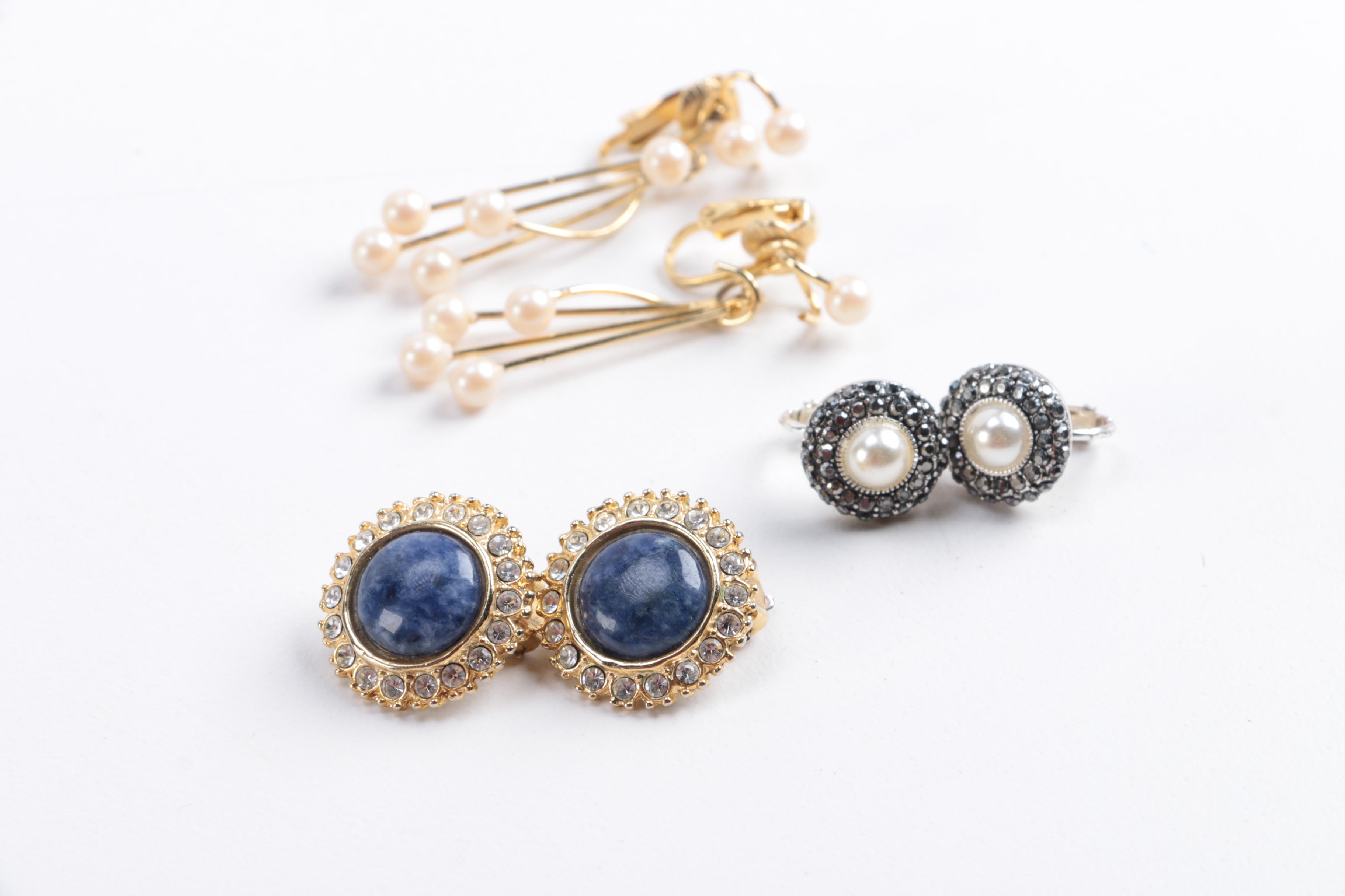 Assorted Costume Jewelry Including Bergere and Richelieu