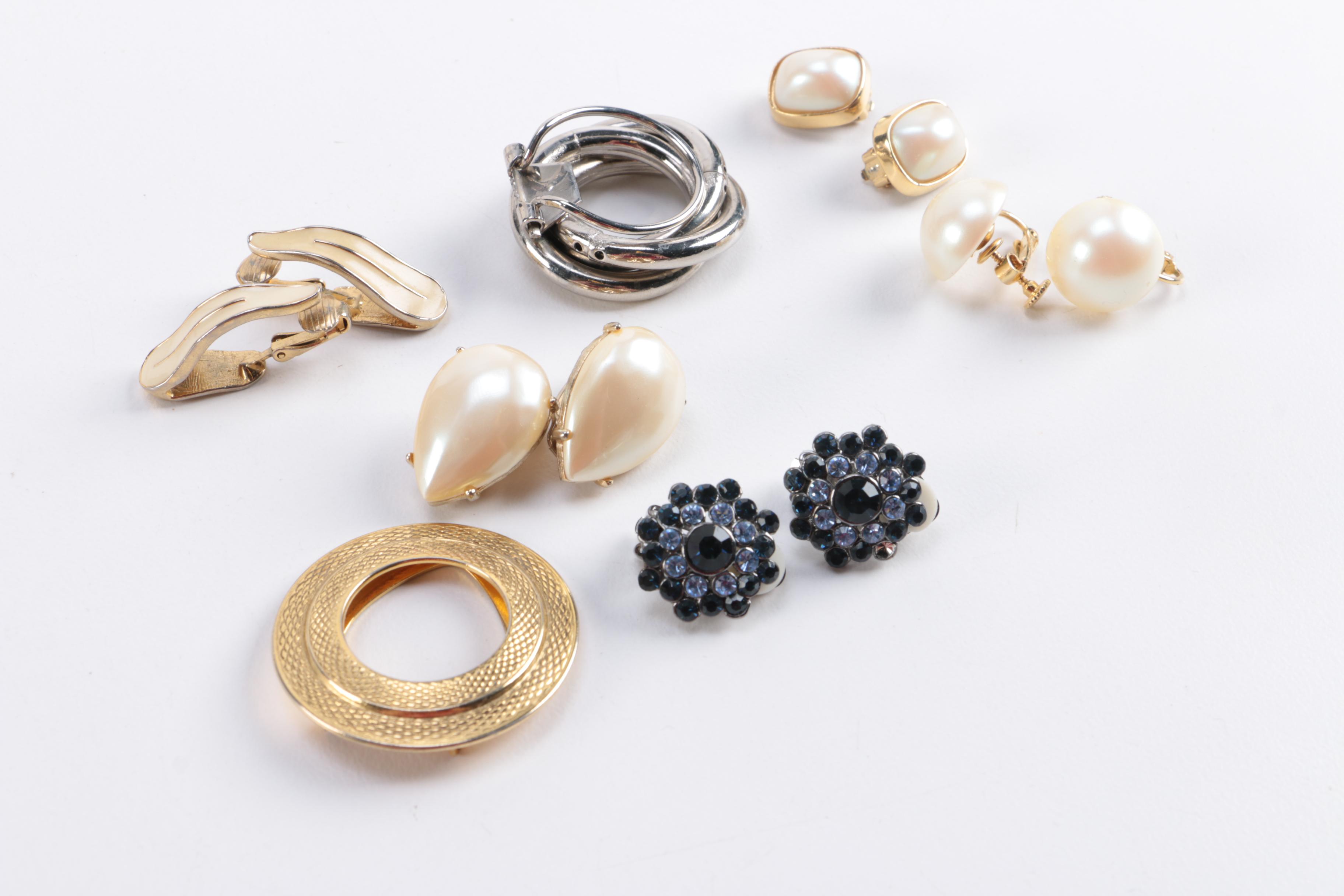 Assorted Costume Jewelry Including Bergere and Richelieu