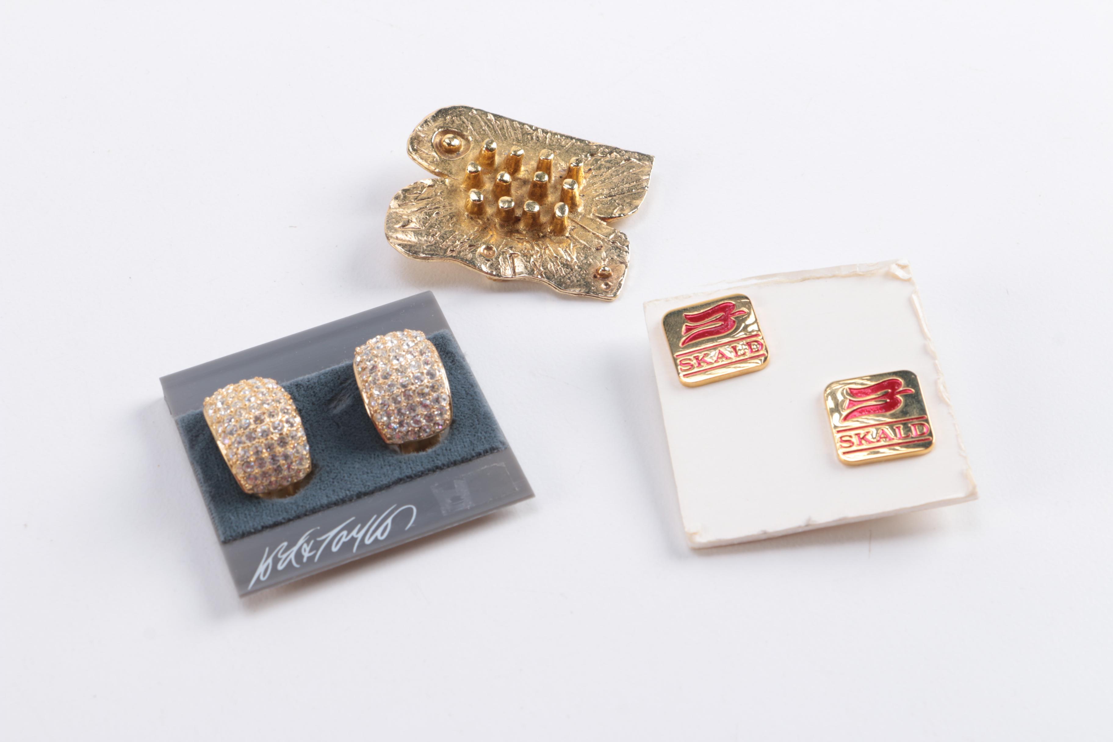 Assorted Costume Jewelry Including Bergere and Richelieu