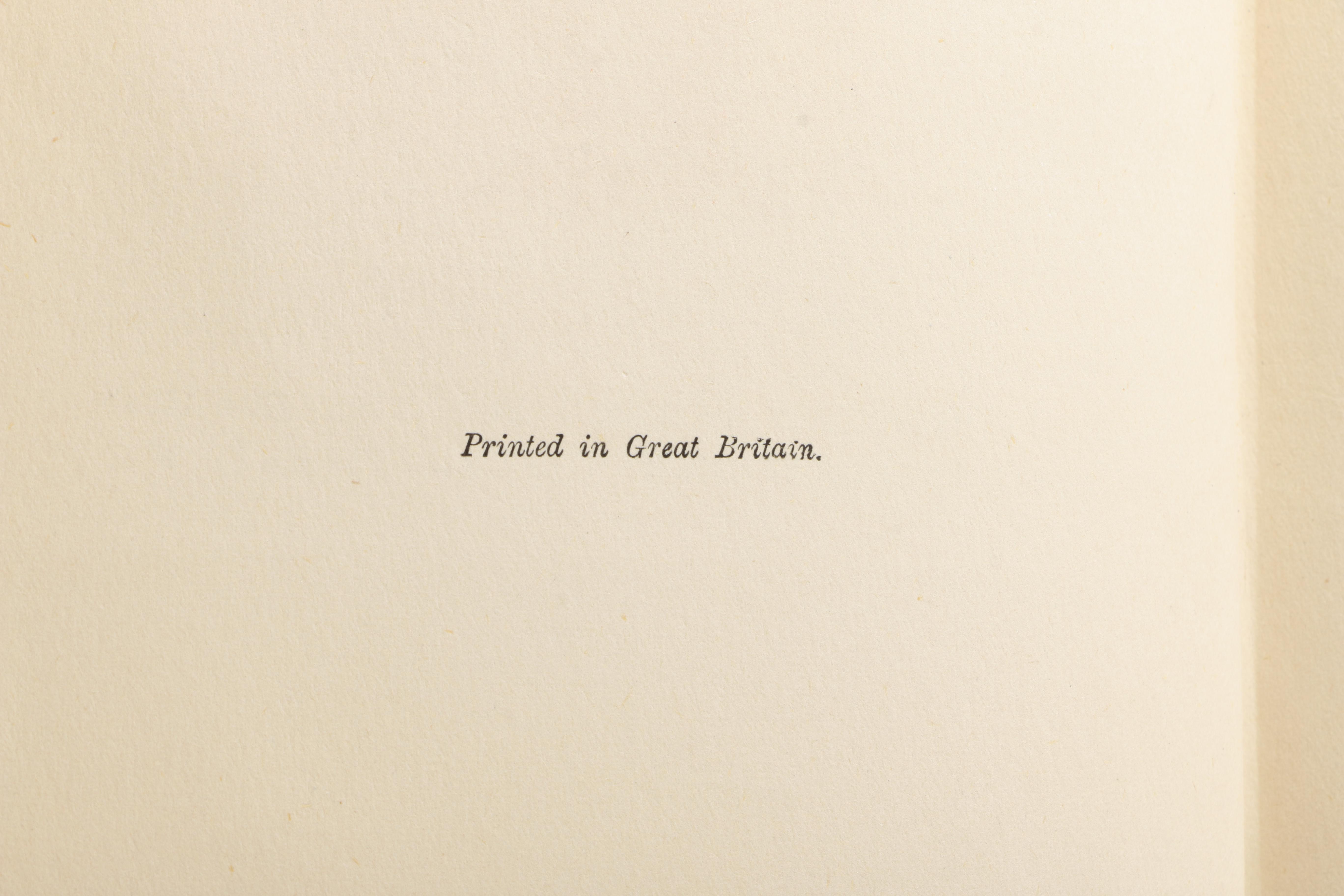 1921 Limited Edition Two Volumes "The Decameron of Giovanni Boccaccio" by J. M. Rigg