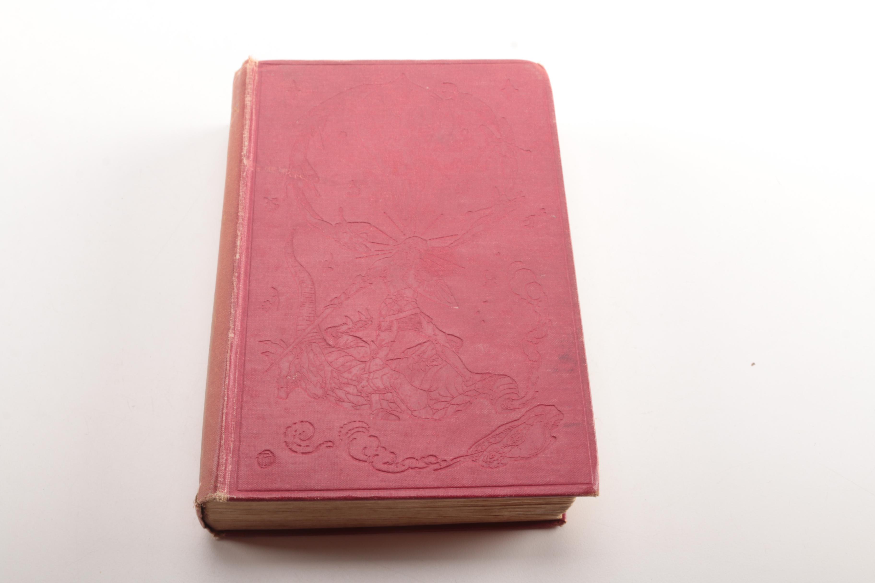 1930 First Edition "The Crimson Fairy Book" by Andrew Lang