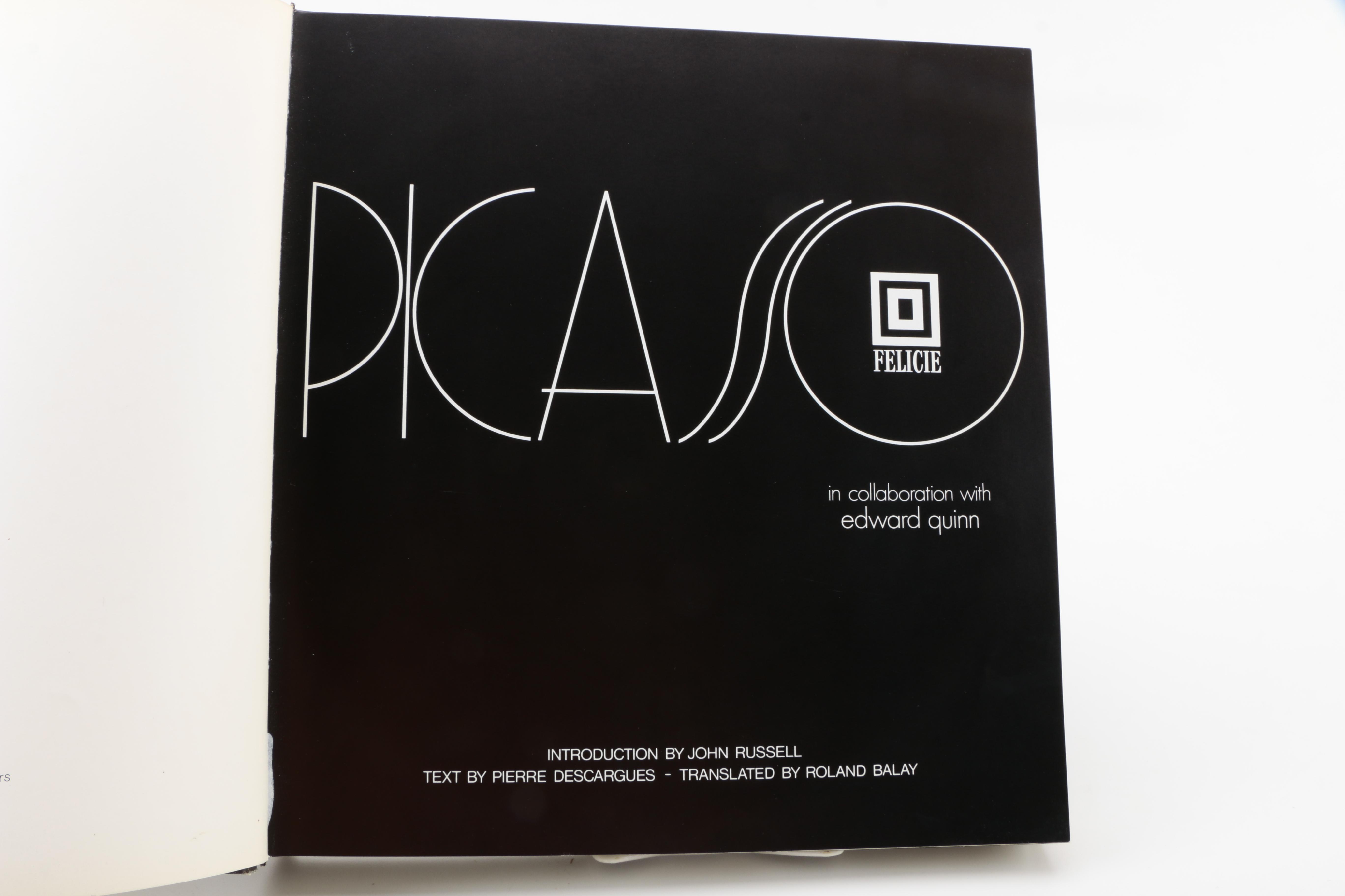 1974 Edition of "Picasso" by Pierre Descargues