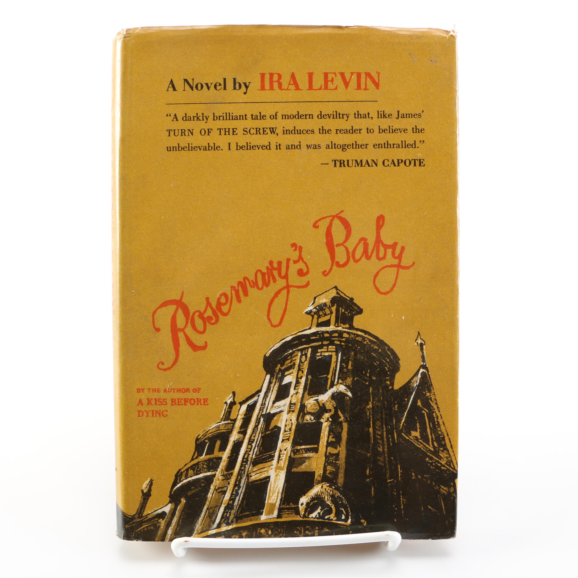 1967 First Edition "Rosemary's Baby" by Ira Levin