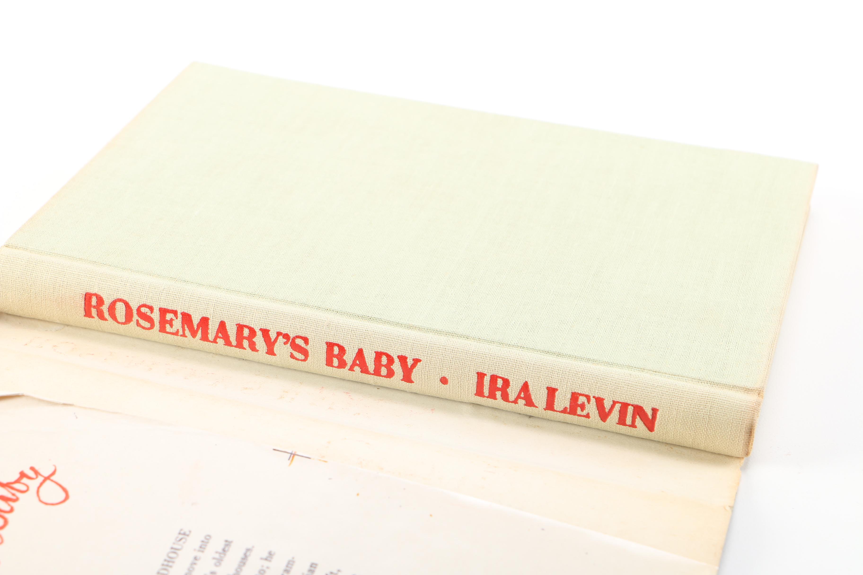 1967 First Edition "Rosemary's Baby" by Ira Levin