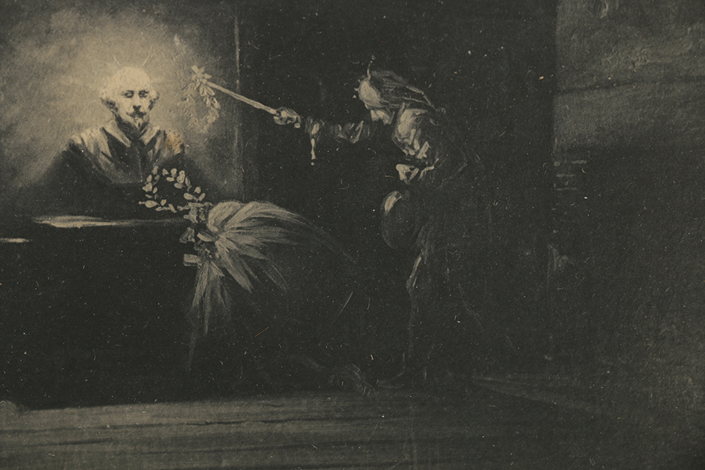 Thomas Nast Lithograph on Paper "The Immortal Light of Genius"