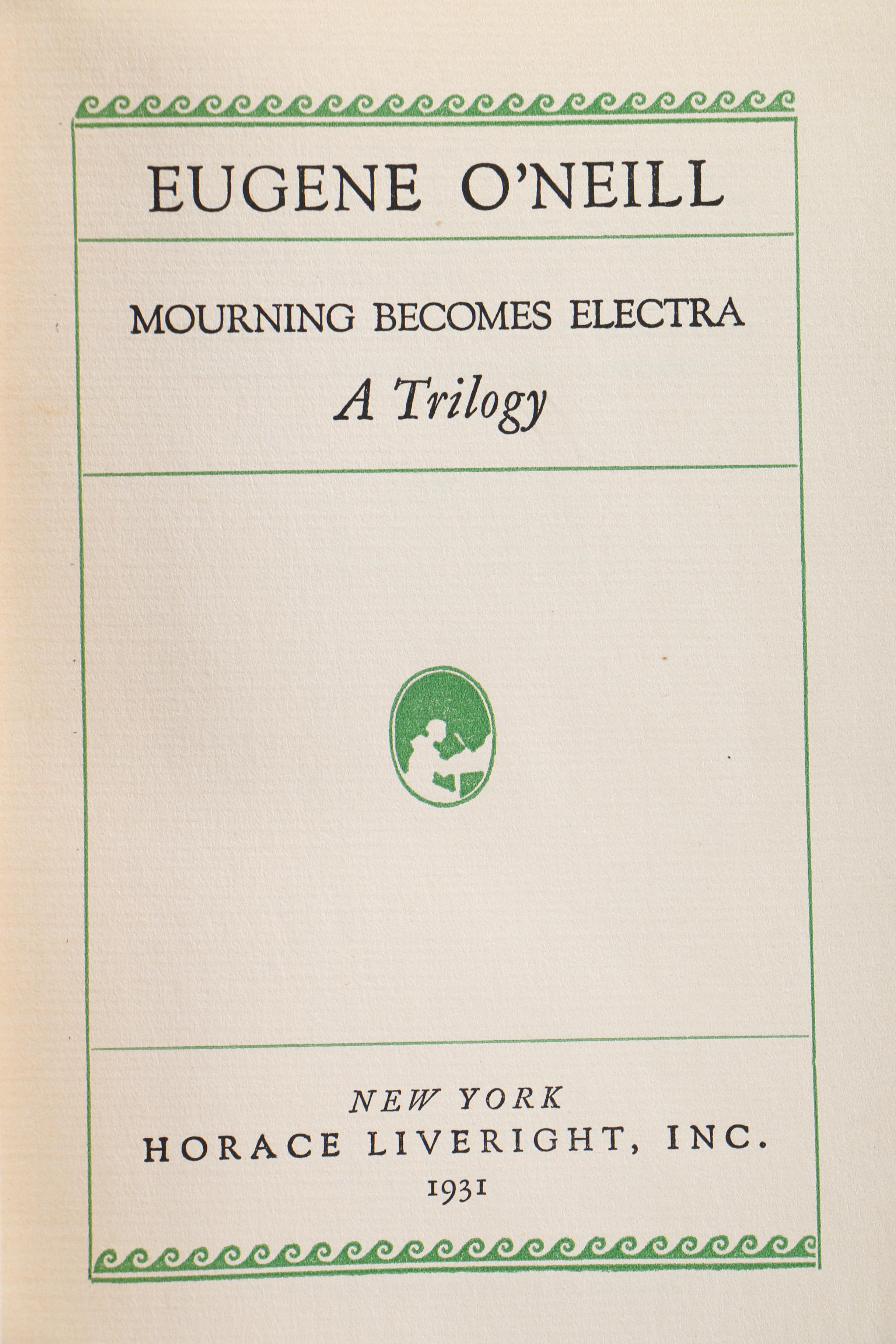 1931 "Mourning Becomes Electra" by Eugene O'Neill