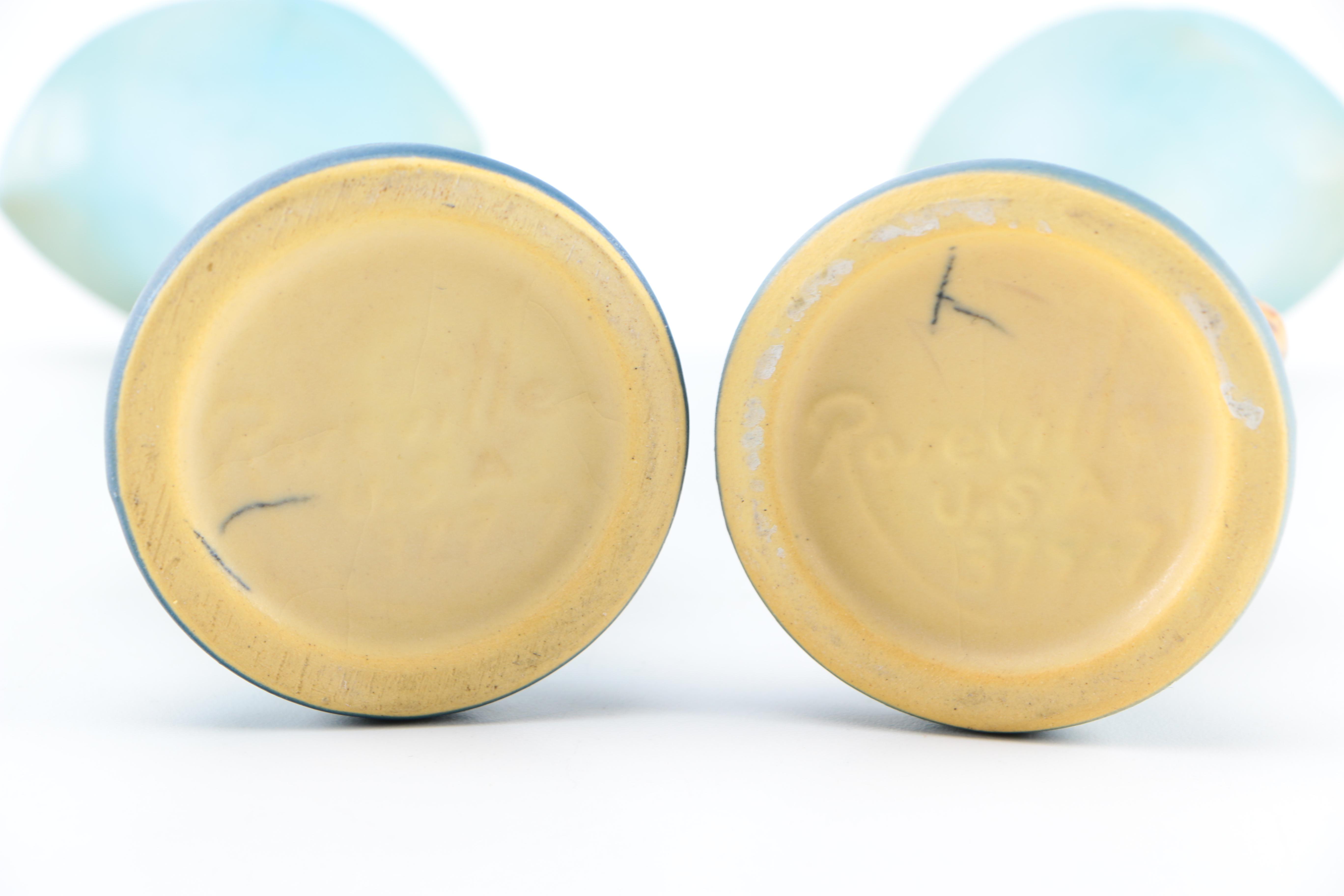 Roseville Art Pottery "Apple Blossom" Vase Circa 1949