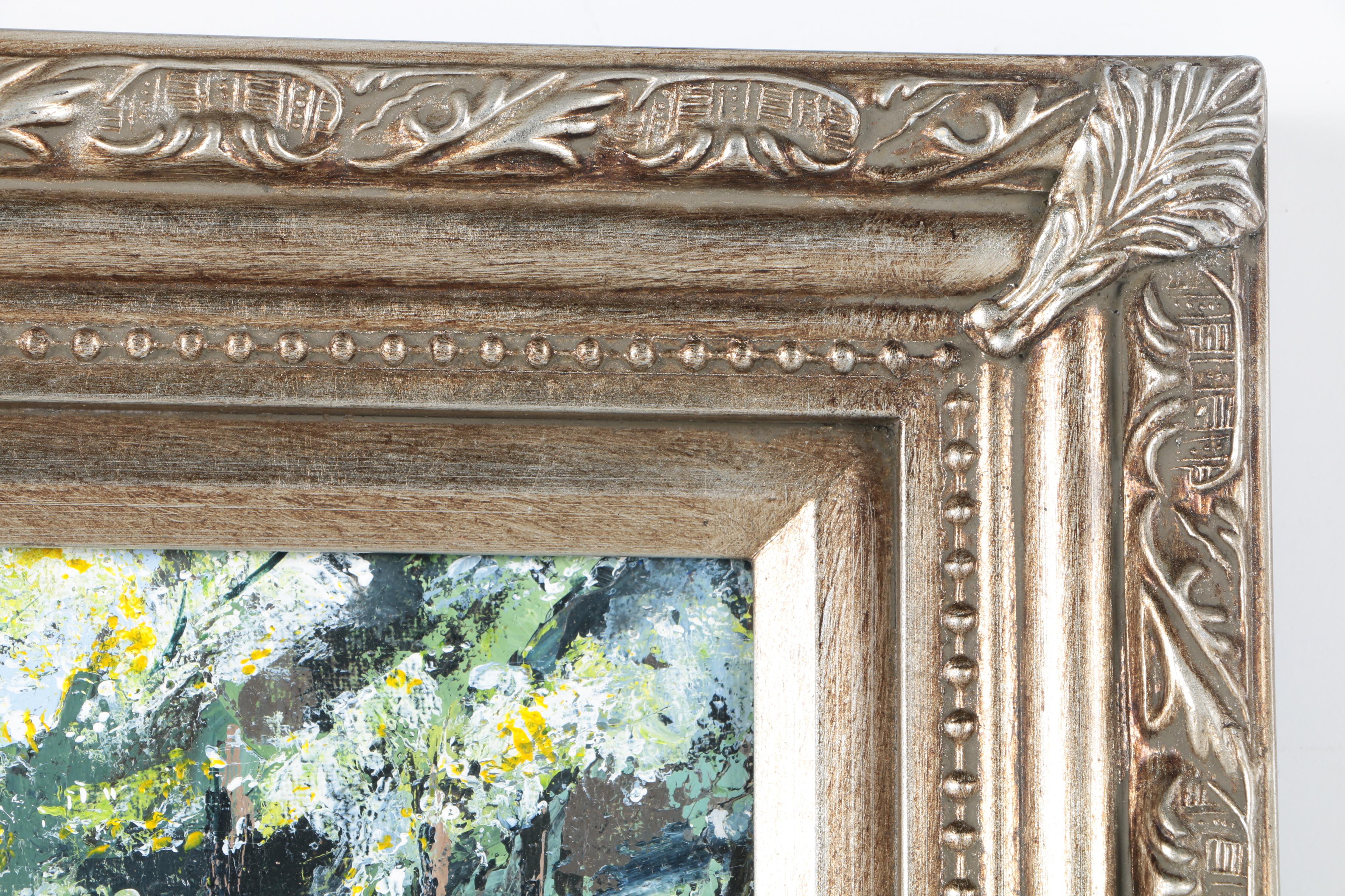 Evelyn Baerman Oil Painting of a Forest Landscape