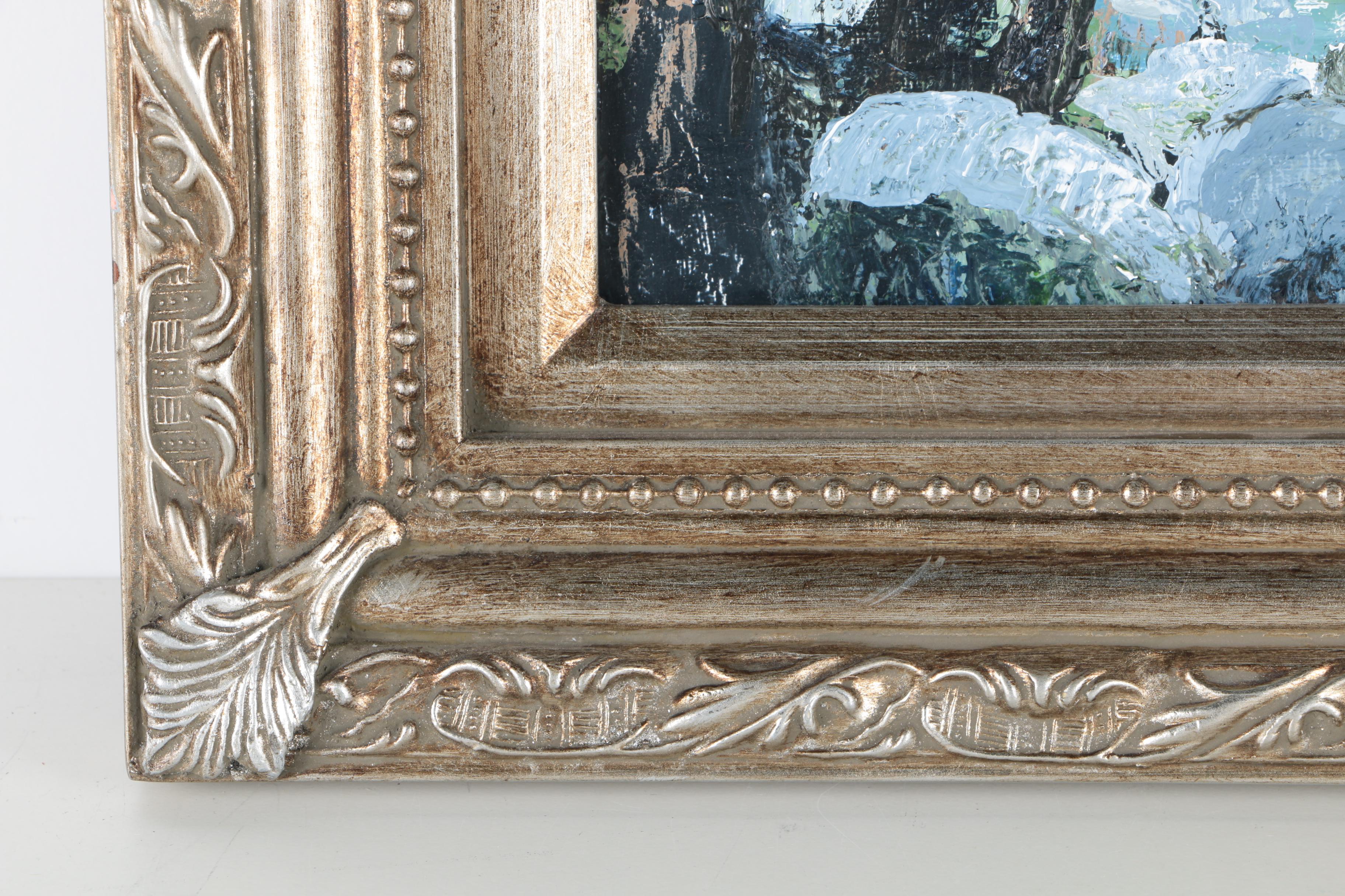 Evelyn Baerman Oil Painting of a Forest Landscape