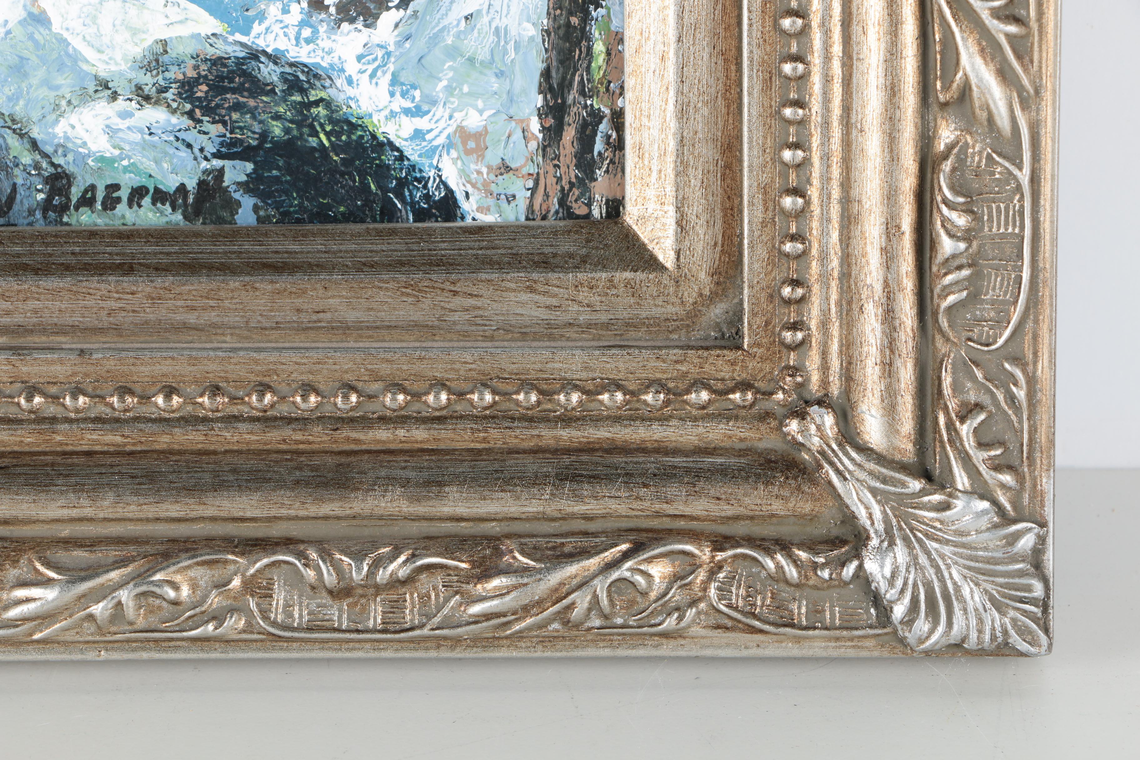 Evelyn Baerman Oil Painting of a Forest Landscape