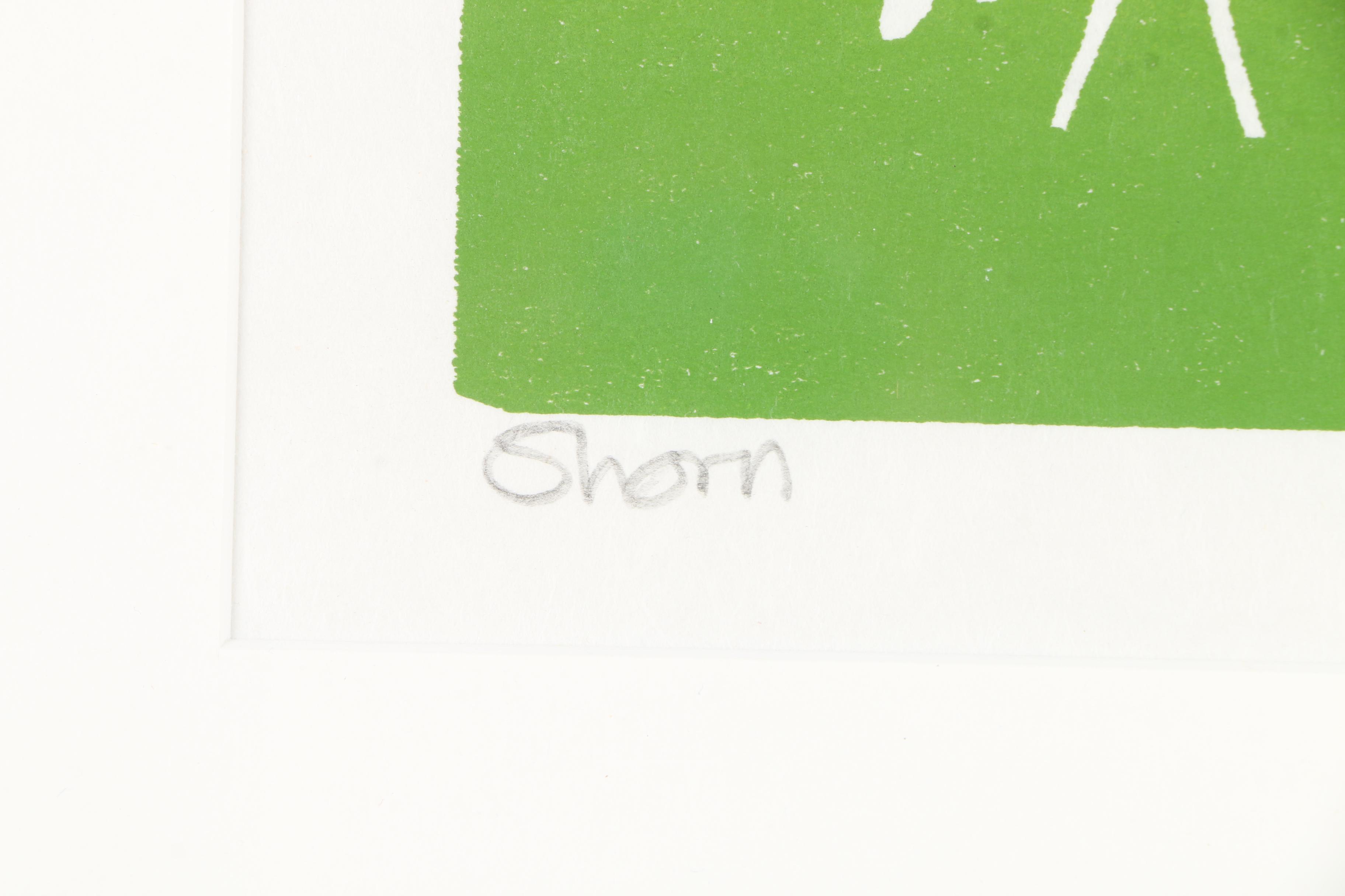 Sabra Field Serigraphs "Lakescape III" and "Shorn"