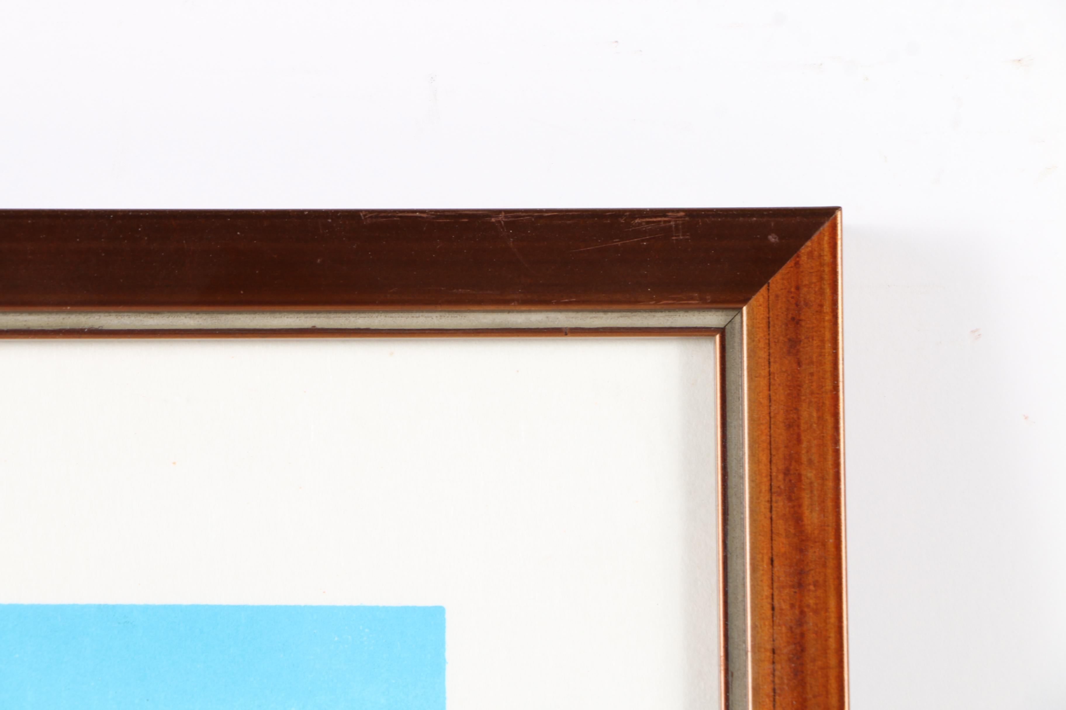 Sabra Field Serigraphs "Lakescape III" and "Shorn"