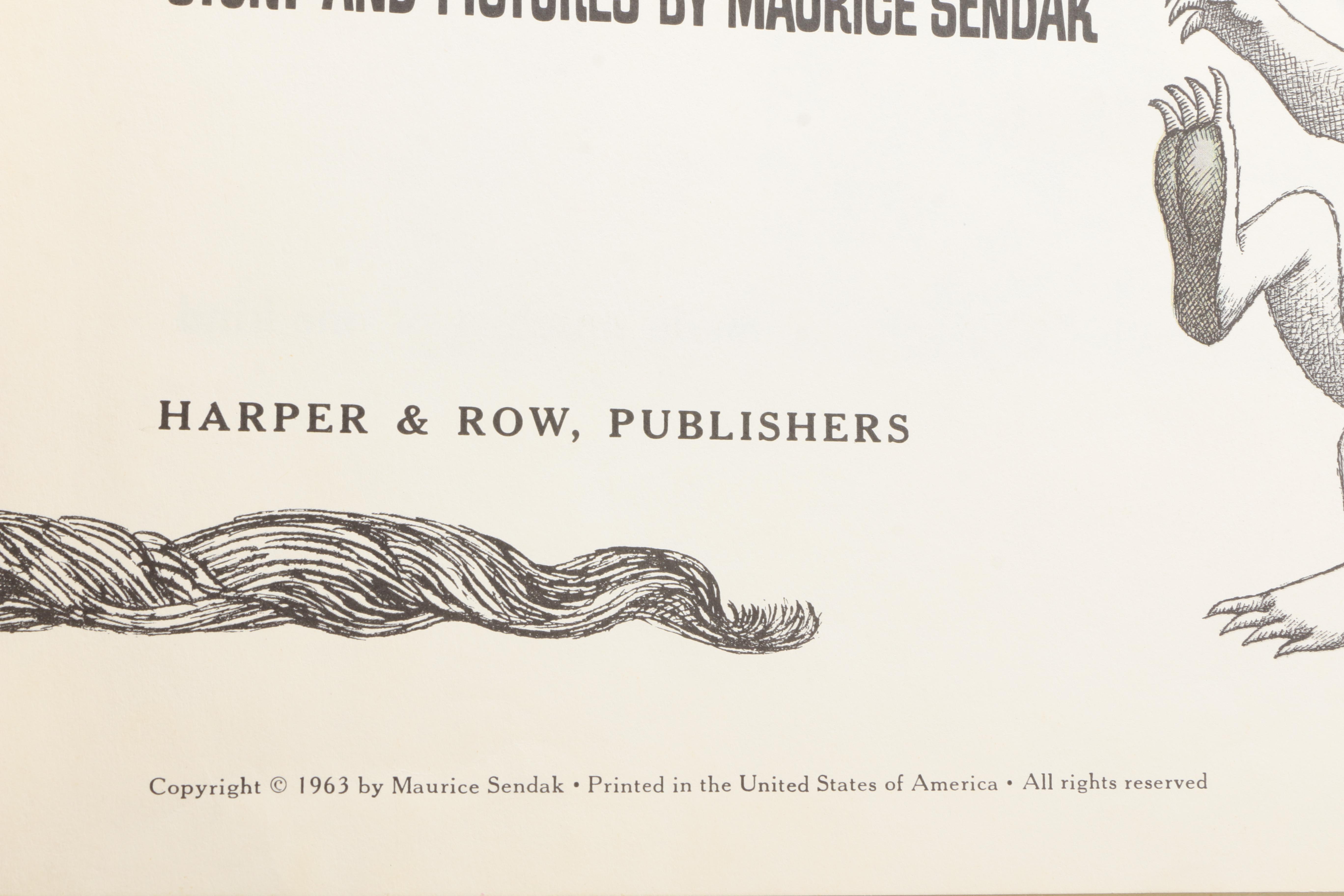 1963 "Where the Wild Things Are" by Maurice Sendak