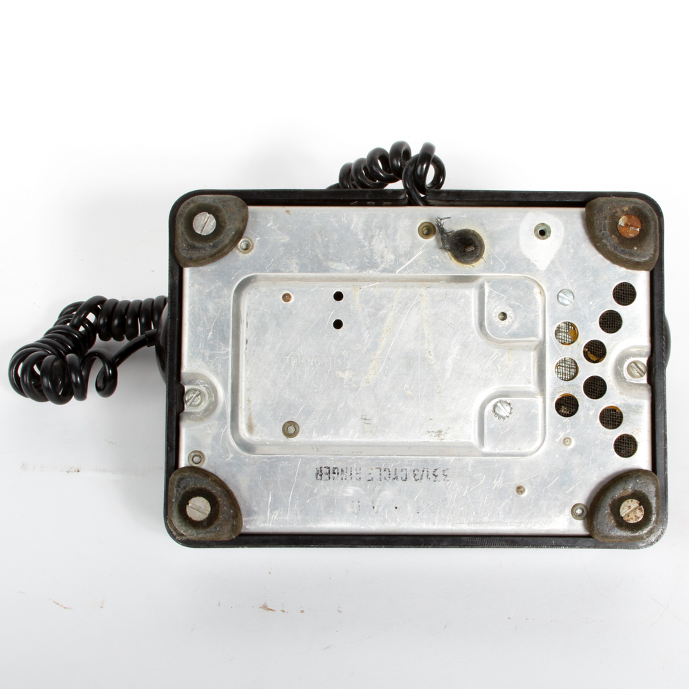 Vintage Black Rotary Telephone