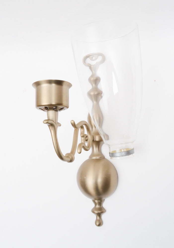 Pair of Wall Mount Candle Sconces