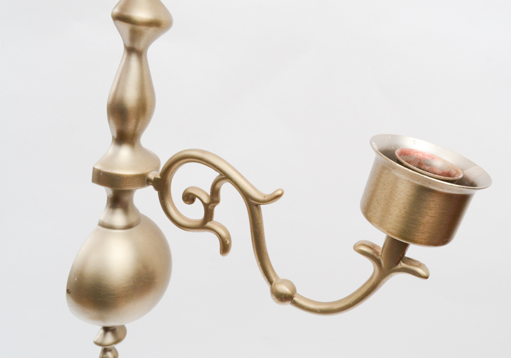 Pair of Wall Mount Candle Sconces