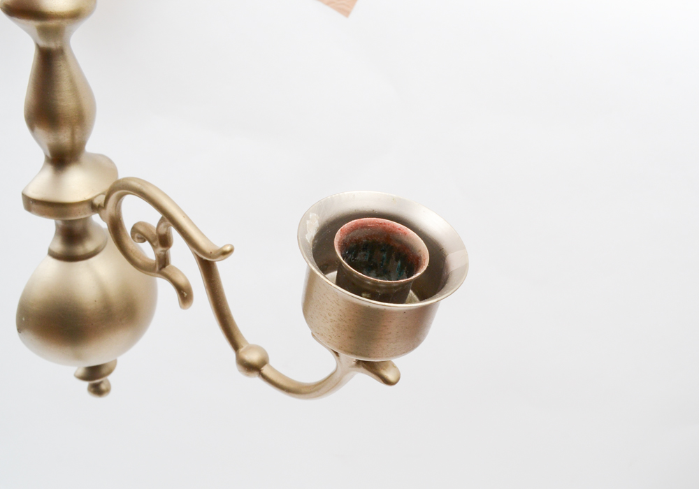 Pair of Wall Mount Candle Sconces