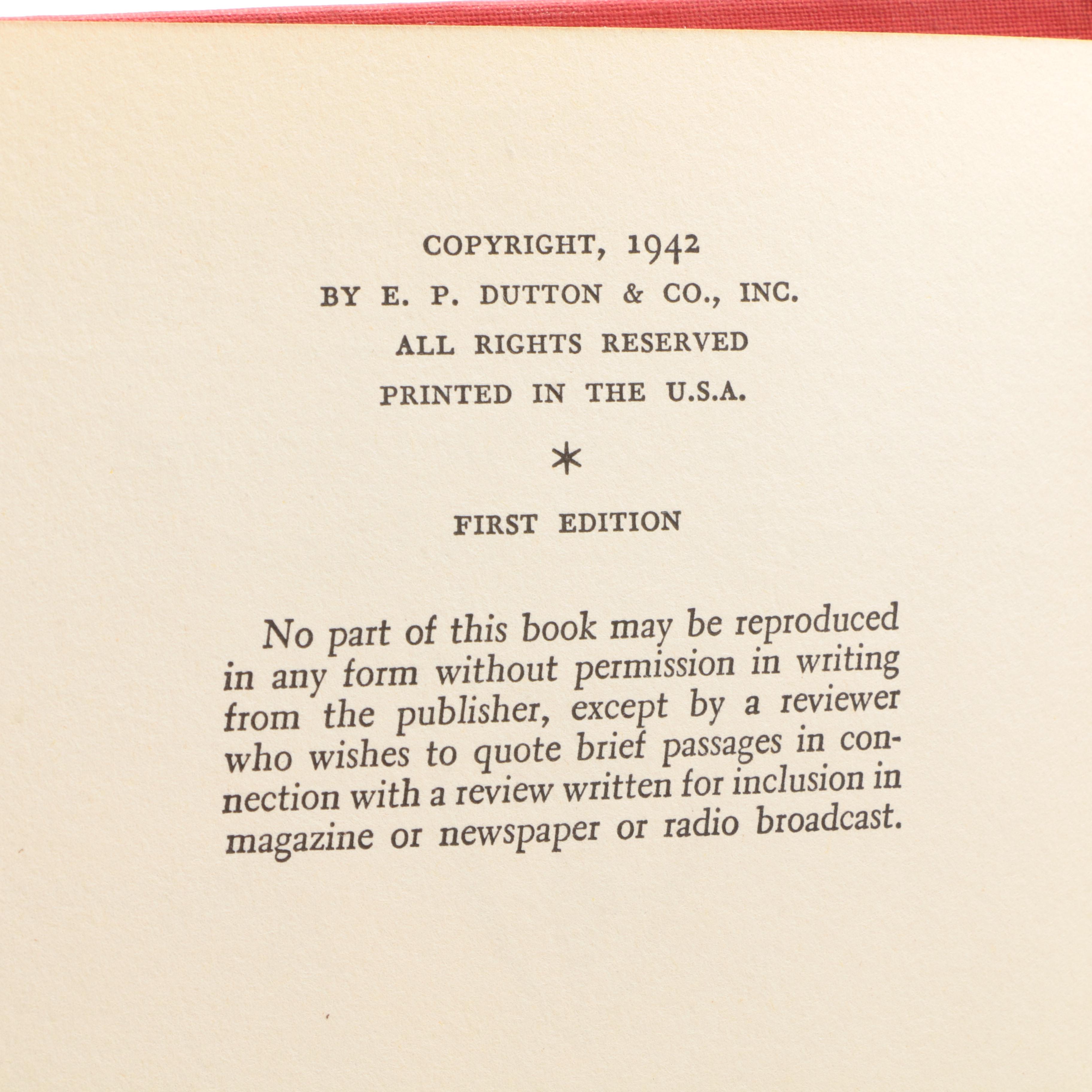 Books Including 1944 "Official Guide to the Army Air Force" and 1950 "Better Homes and Gardens Story Book"