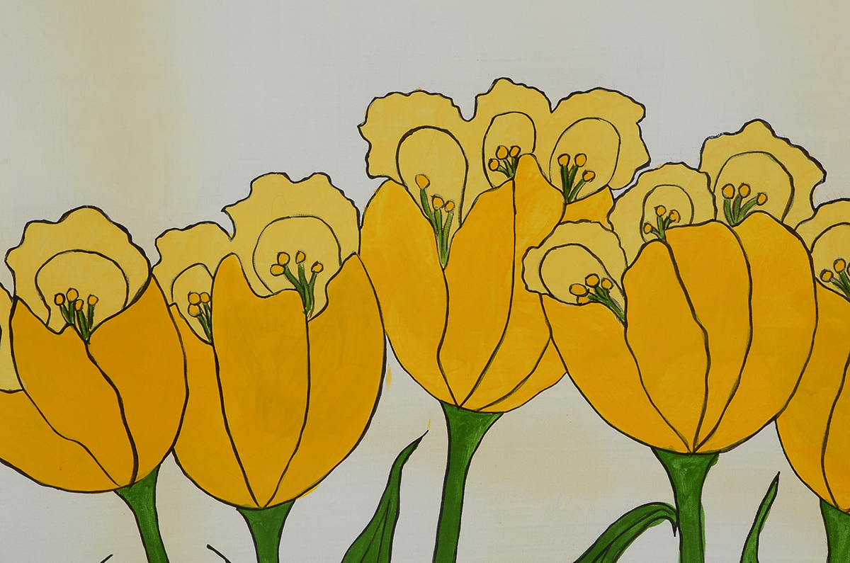 Lee (Reynolds) Burr Original Acrylic on Canvas