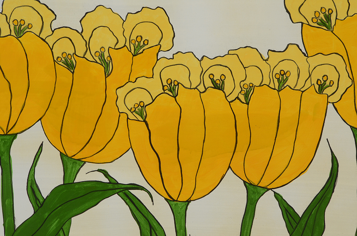 Lee (Reynolds) Burr Original Acrylic on Canvas