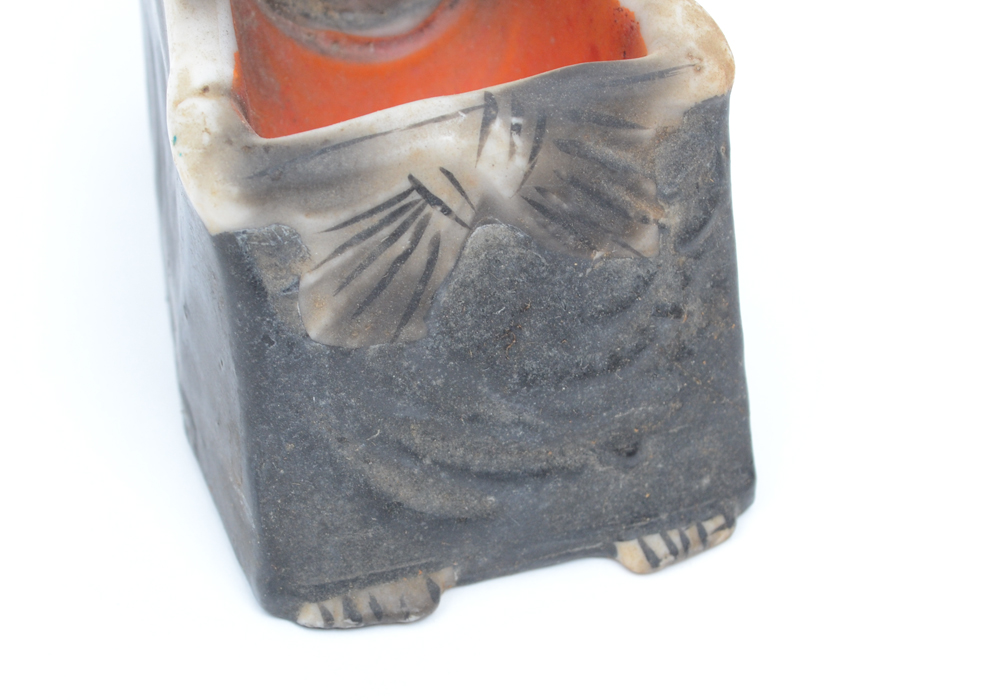 Vintage "Grim Reaper" Ceramic Match Holder