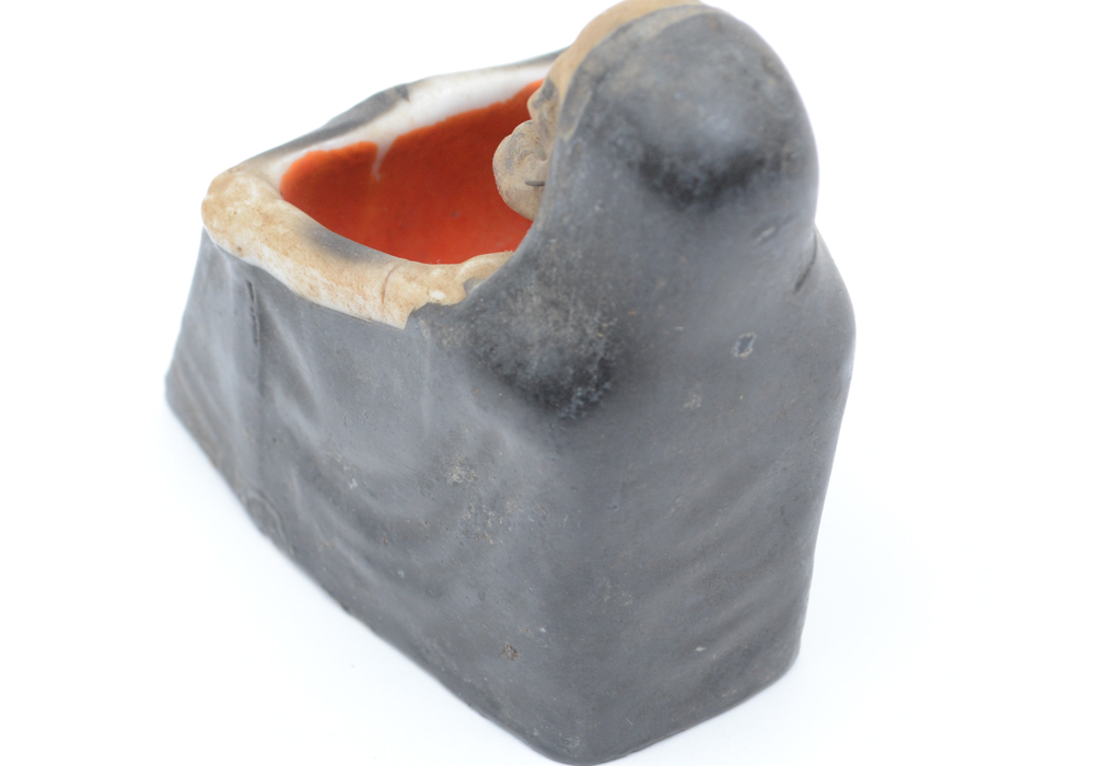 Vintage "Grim Reaper" Ceramic Match Holder