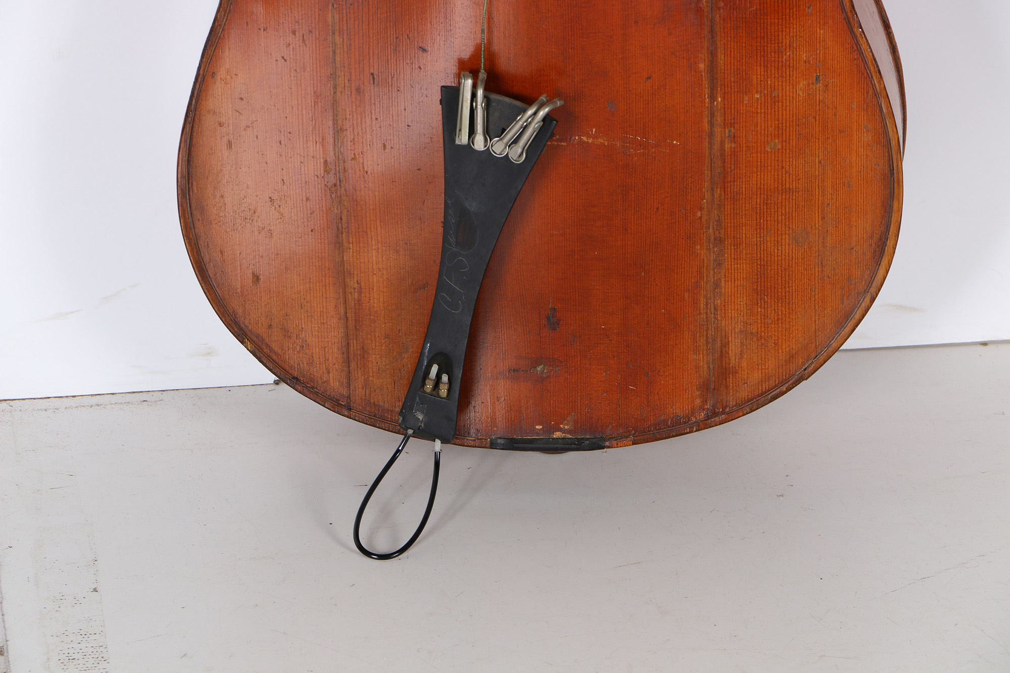 Cello With Bow and Case