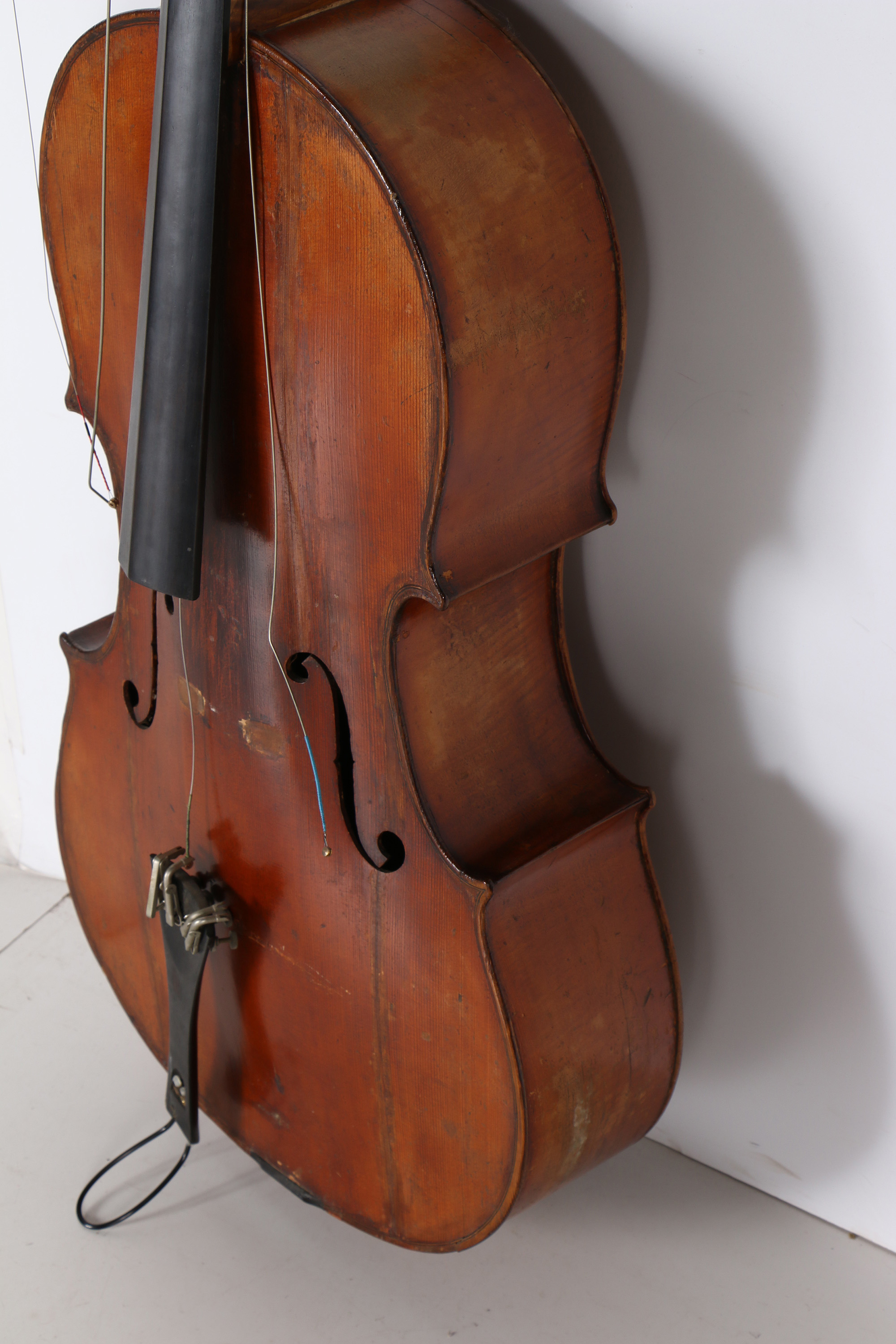 Cello With Bow and Case