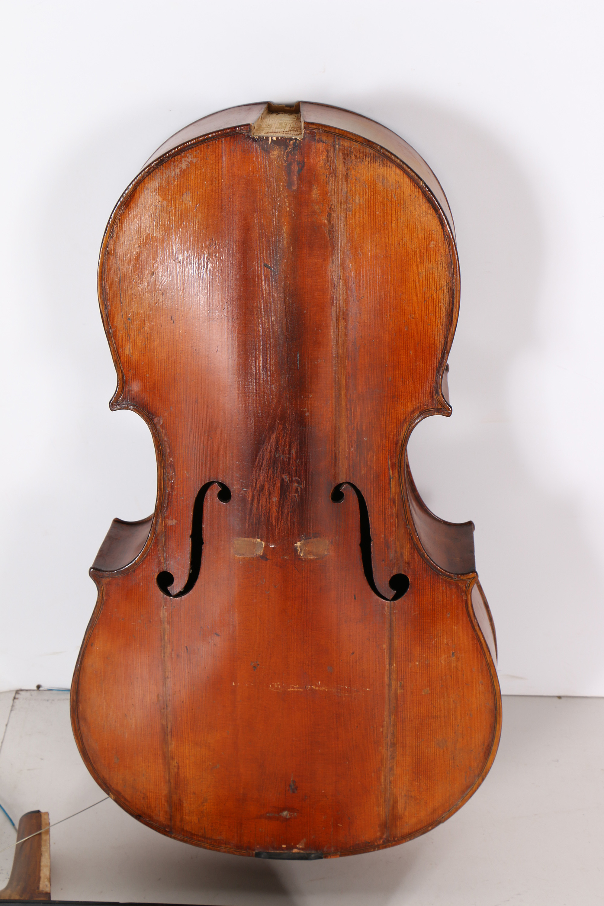 Cello With Bow and Case